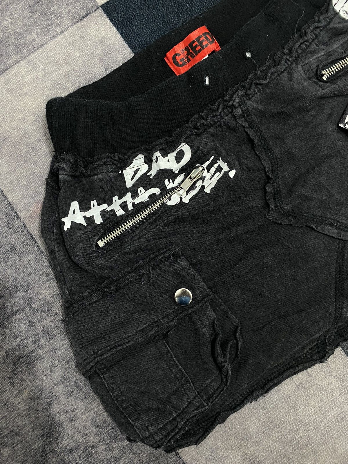 14th Addiction GREED IFSIX LGB PUNK Y2K STYLE MINI SKIRTS Size 27" / US 4 / IT 40 - 2 Thumbnail