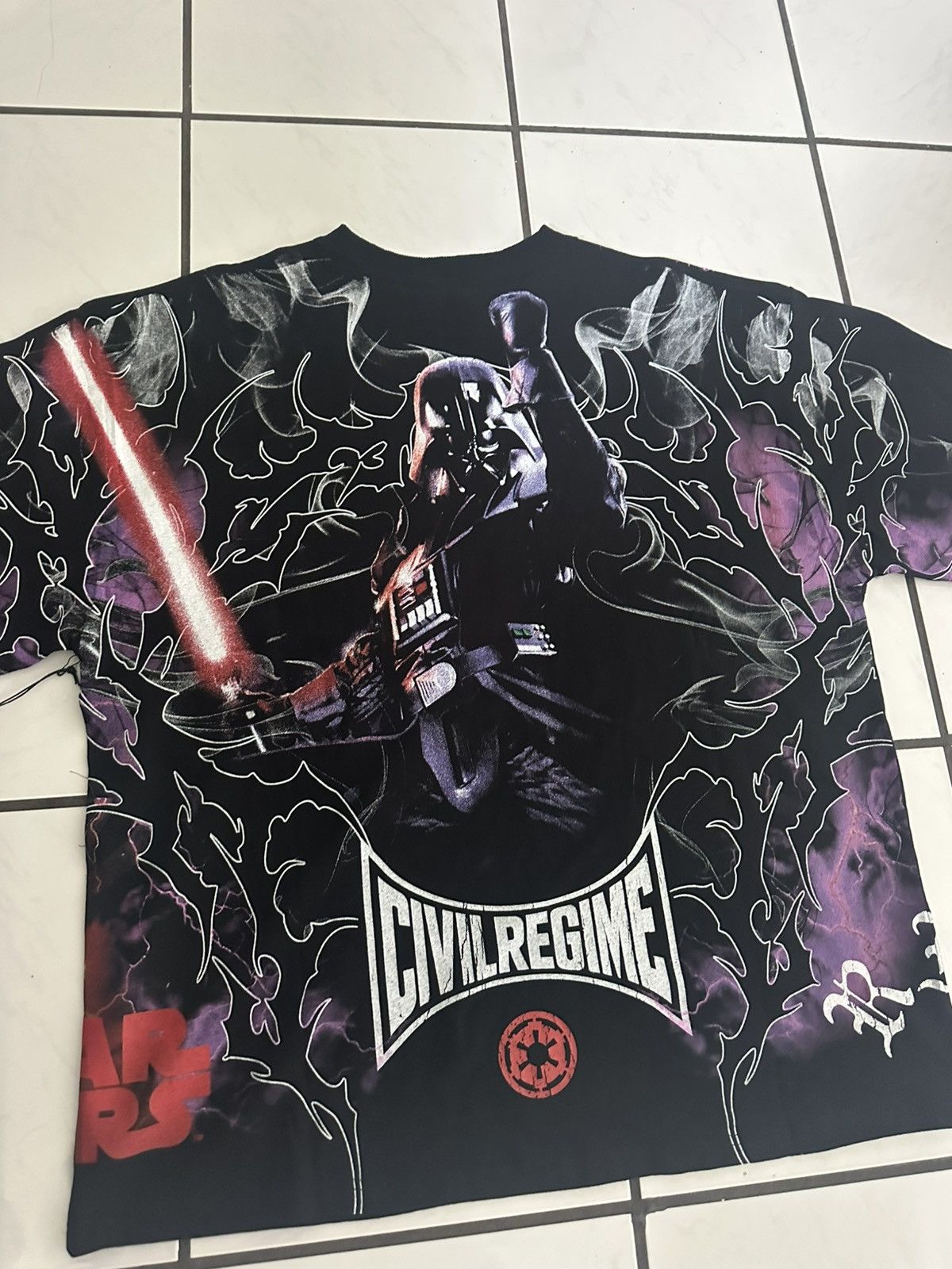 Civil Regime Vaders darkside 199x oversized tee Size US XL / EU 56 / 4 - 2 Thumbnail