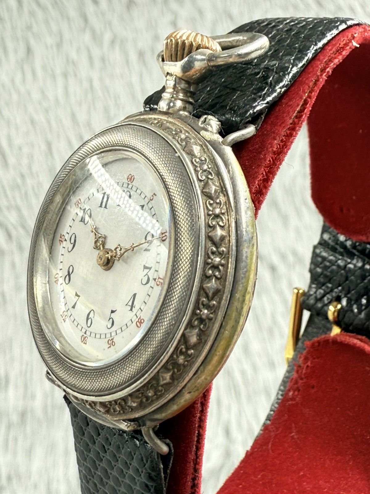 Vintage Vintage Apapt Sterling Silver Pocket Manual Unisex Watch Size ONE SIZE - 8 Thumbnail
