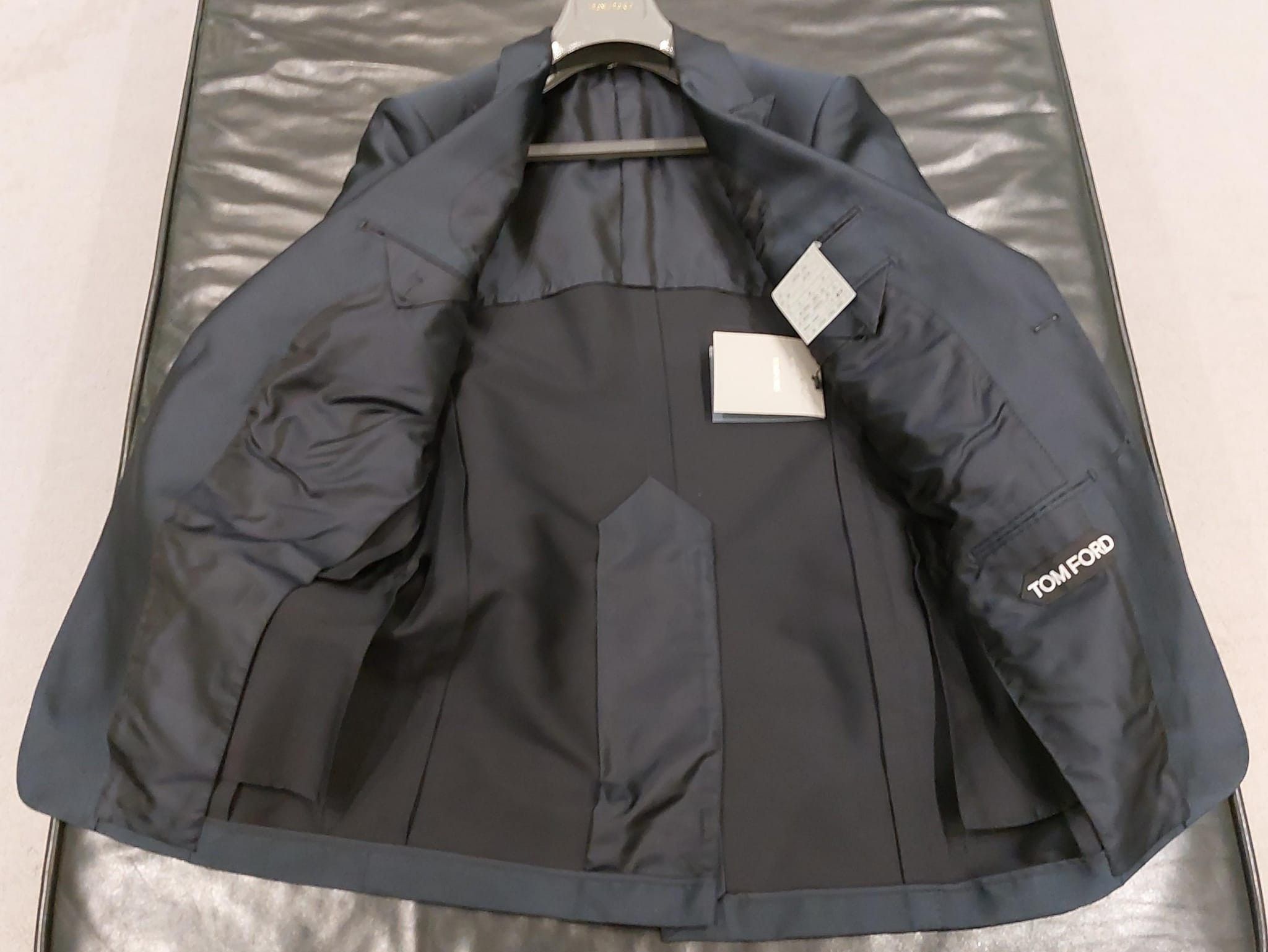 Tom Ford o1loc1c0724 Jacket in Dark Grey Size US S / EU 44-46 / 1 - 2 Thumbnail