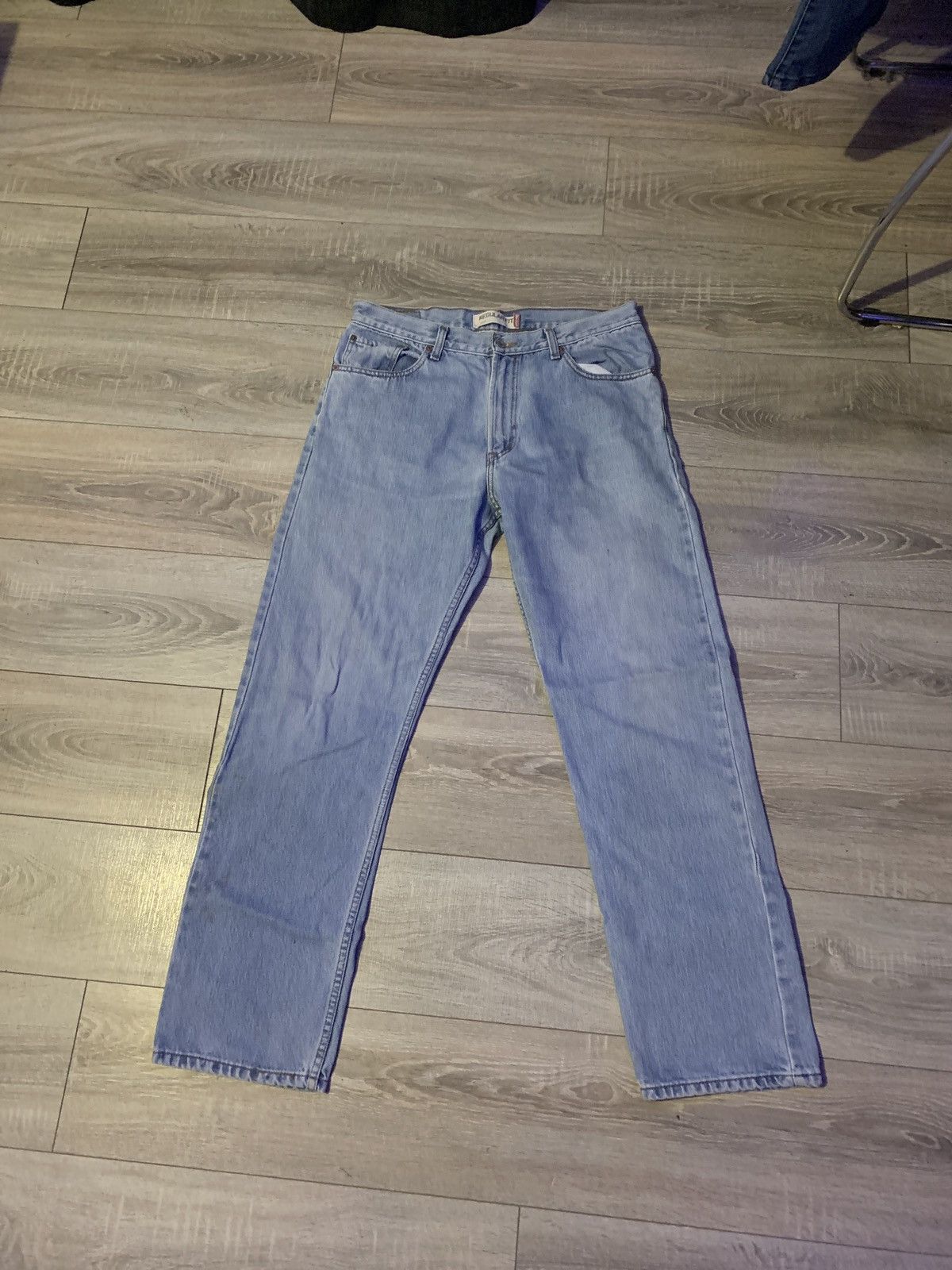 image of Levis x Levis Vintage Clothing Crazy Hard Levi Vintage Denim Jeans in Blue, Men's (Size 36)