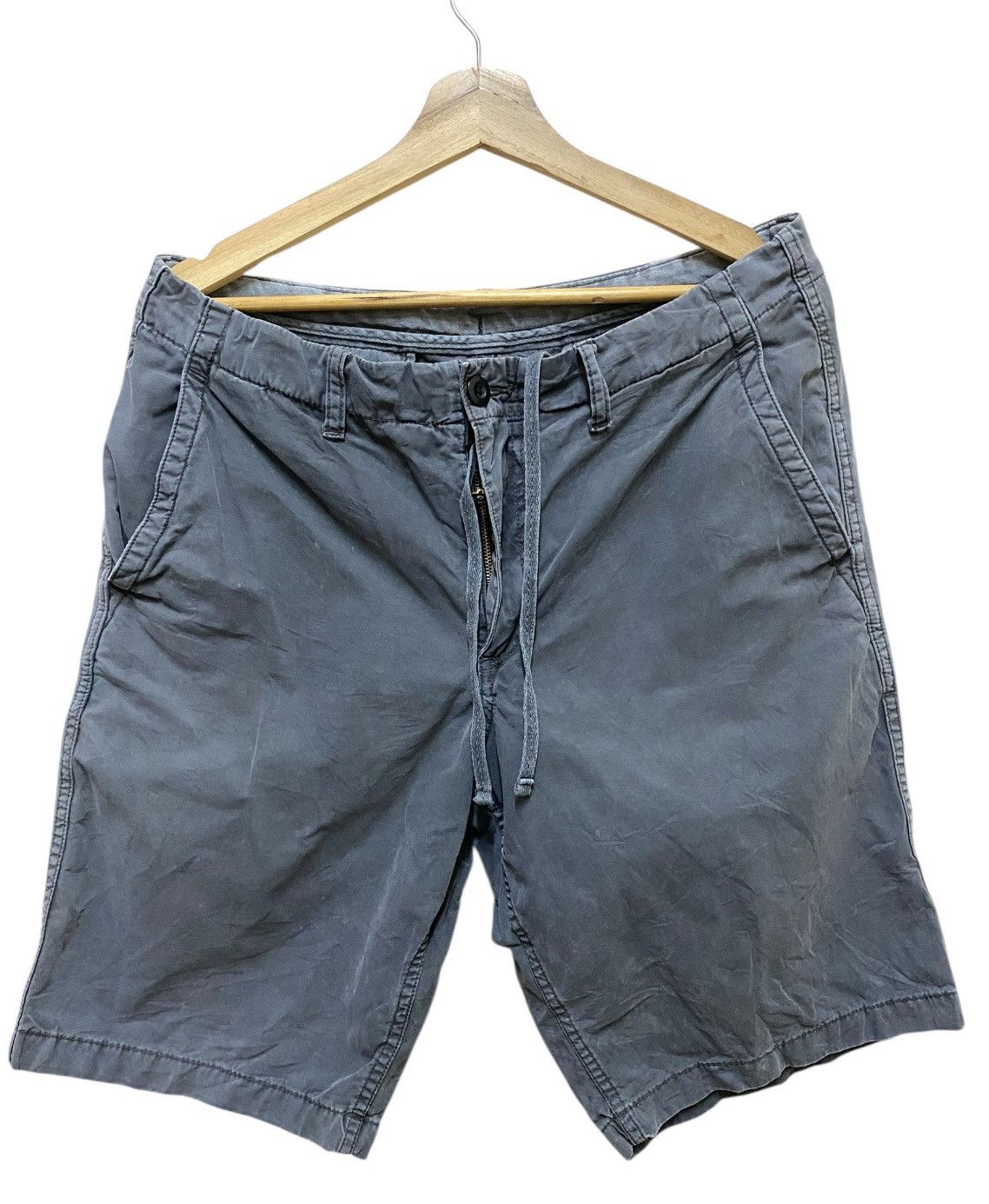 If Six Was Nine × The Unbranded Brand × Uniqlo Uniqlo Short Pants Black Colour Faded Size US 34 / EU 50 - 1 Thumbnail