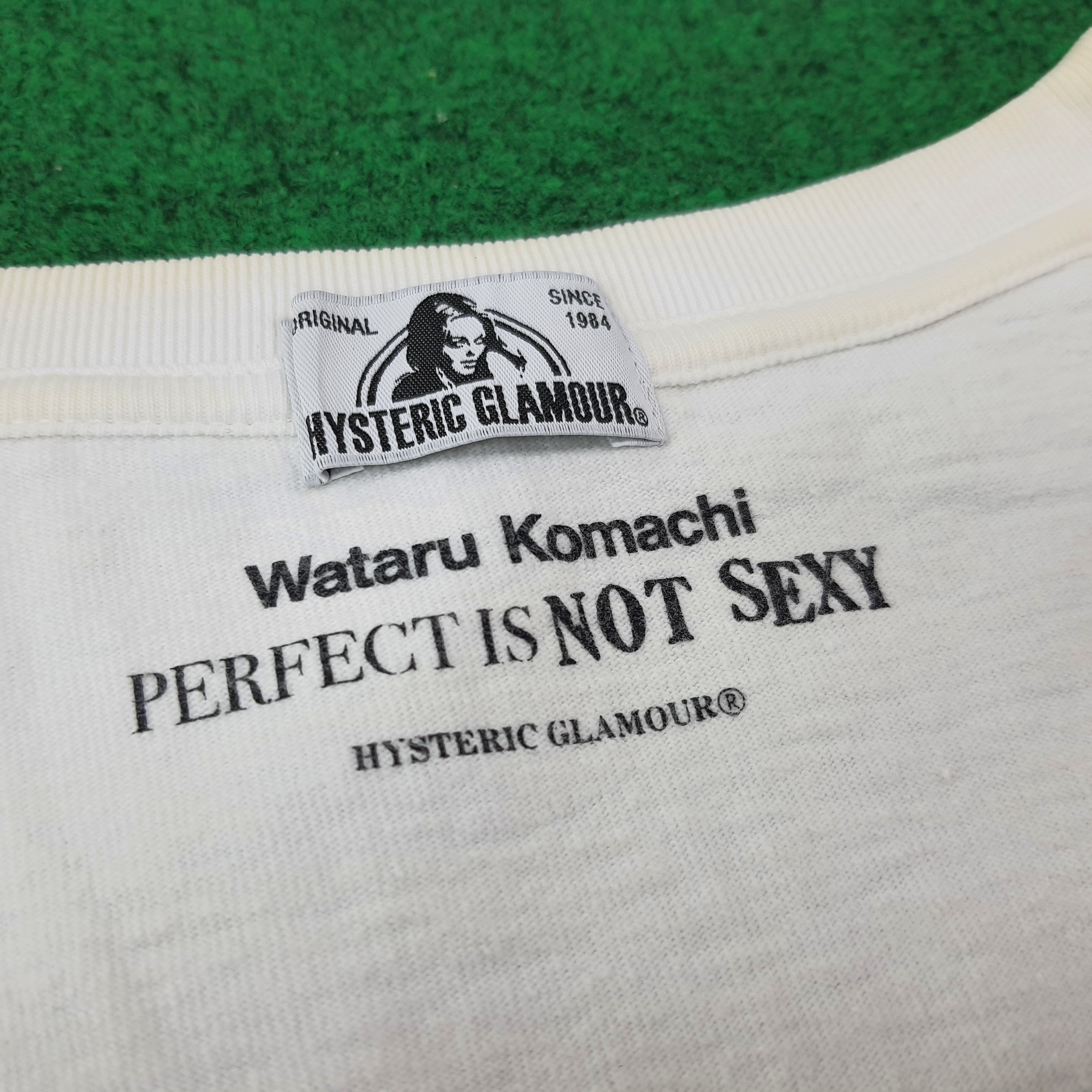 Hysteric Glamour Vintage Hysteric Glamour x Wataru Komachi Tshirt C223N10 Size US M / EU 48-50 / 2 - 6 Thumbnail