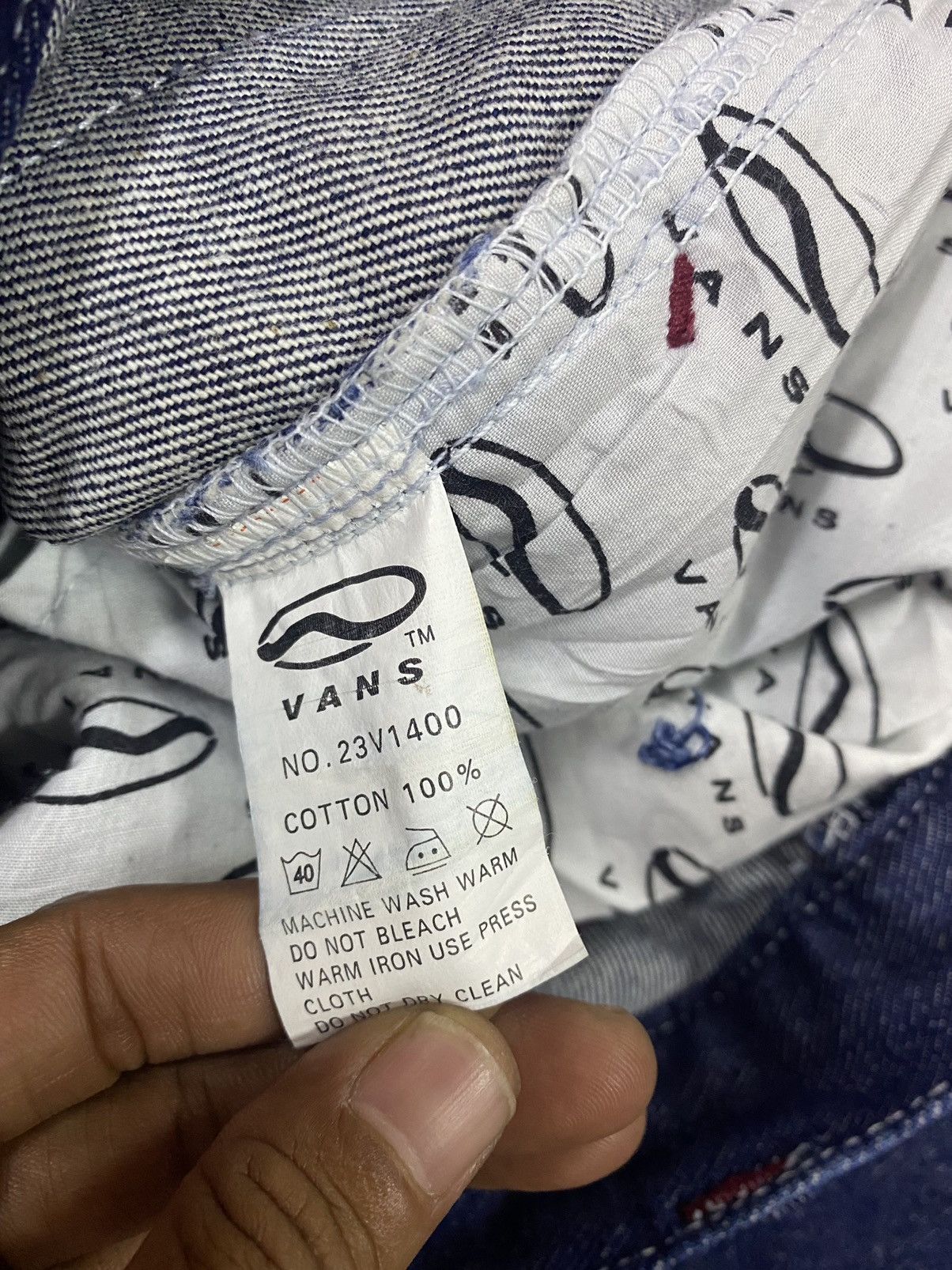 JNCO × Vans Vans Baggy Denim Size US 30 / EU 46 - 11 Thumbnail