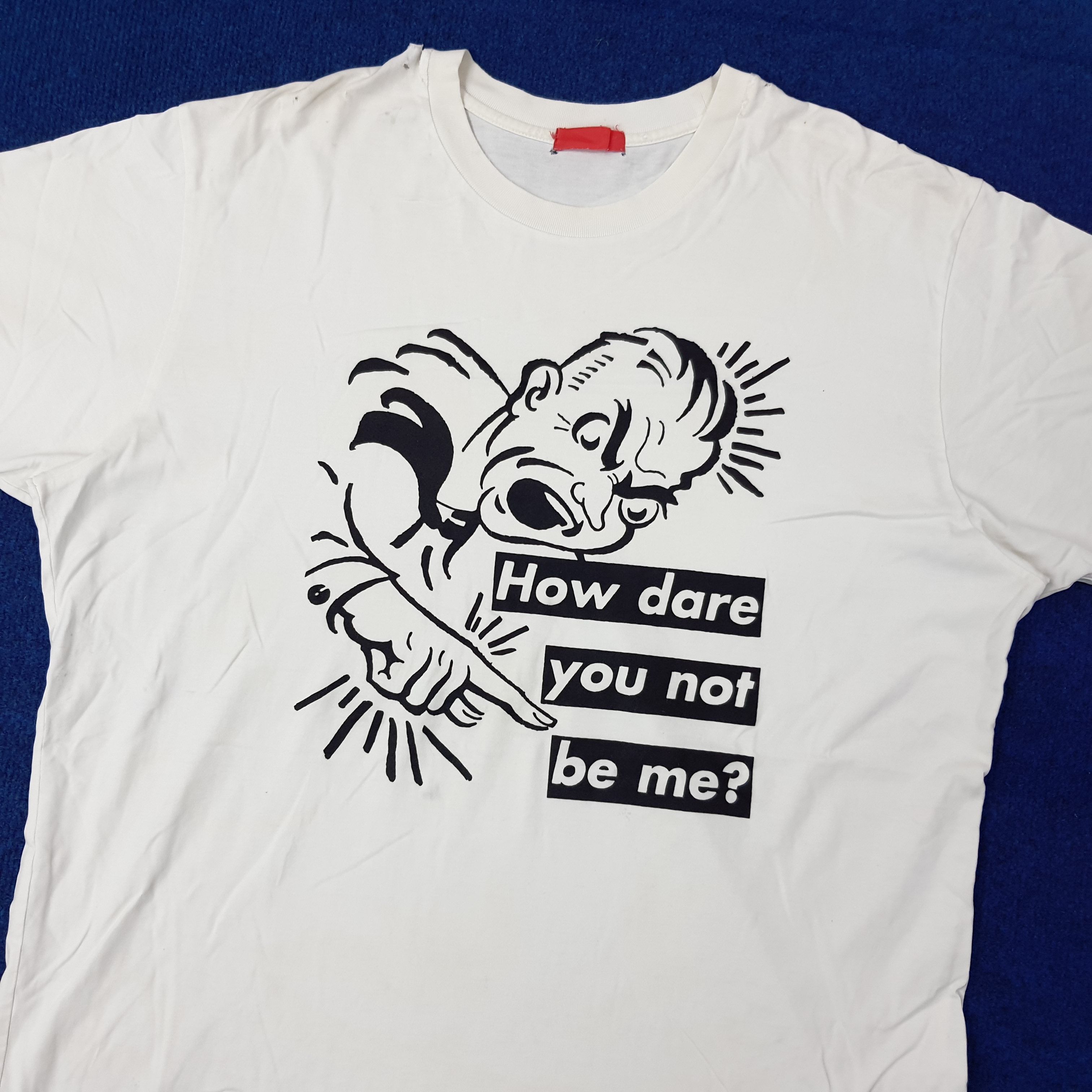 Barbara Kruger Vintage Barbara Kruger Streetwear Tshirt C267N17 Size US XL / EU 56 / 4 - 2 Thumbnail