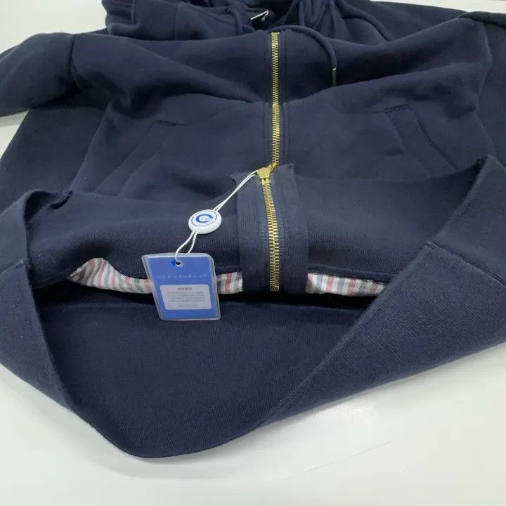 Thom Browne TB Classic Striped Sleeve Hoodie Jacket -2507 Size US M / EU 48-50 / 2 - 3 Thumbnail