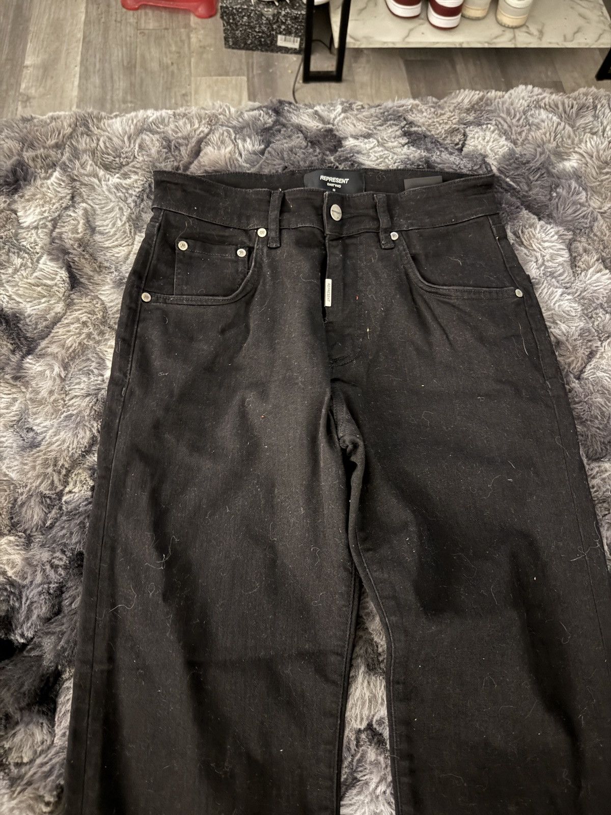 Represent Clo. denim black represent pants Size US 28 / EU 44 - 1 Thumbnail