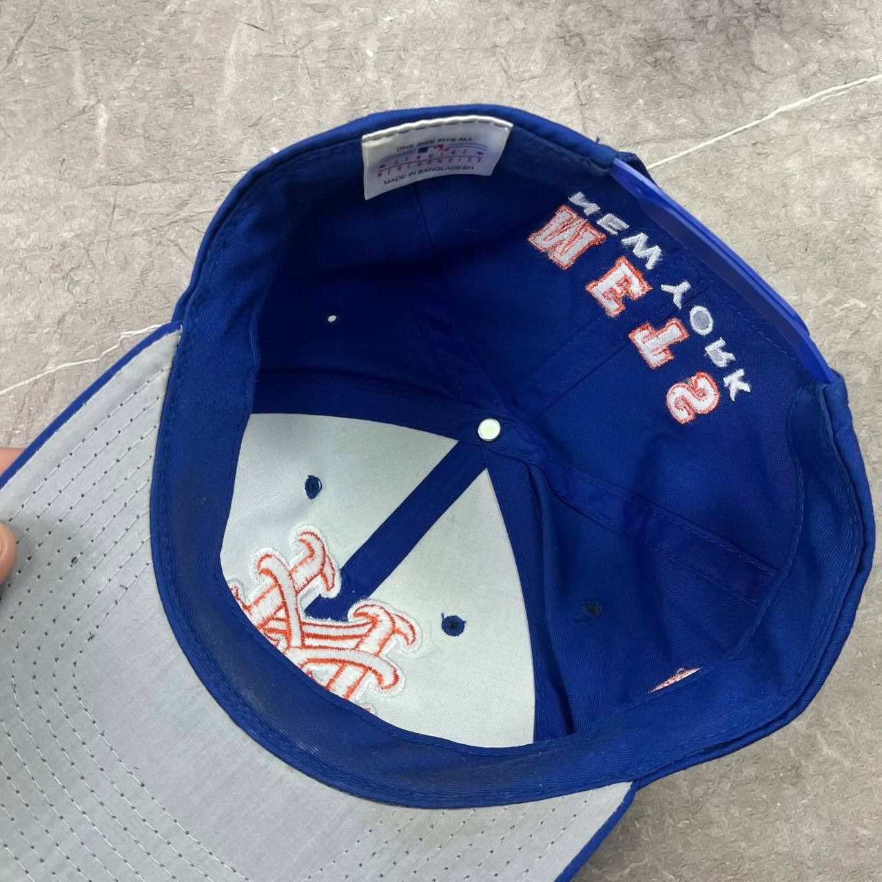 MLB Vintage New York Meets MLB NYC City Fitted Hat Baseball Cap Size ONE SIZE - 6 Thumbnail