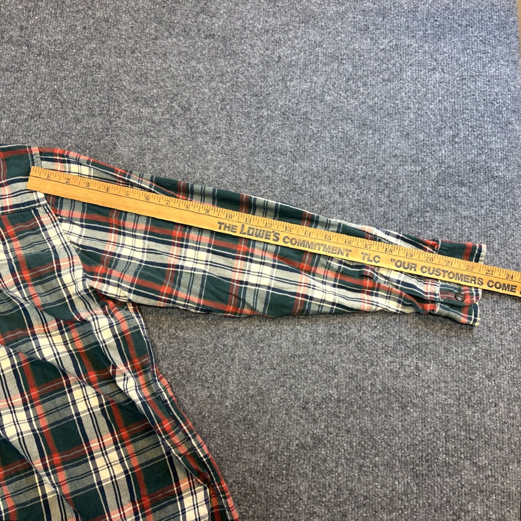 Abercrombie & Fitch VINTAGE Abercrombie & Fitch The Big Shirt Flannel Button-Up Long Sleeve M Green 90s Unisex Adults Mens Womens Shirts Size US M / EU 48-50 / 2 - 8 Thumbnail