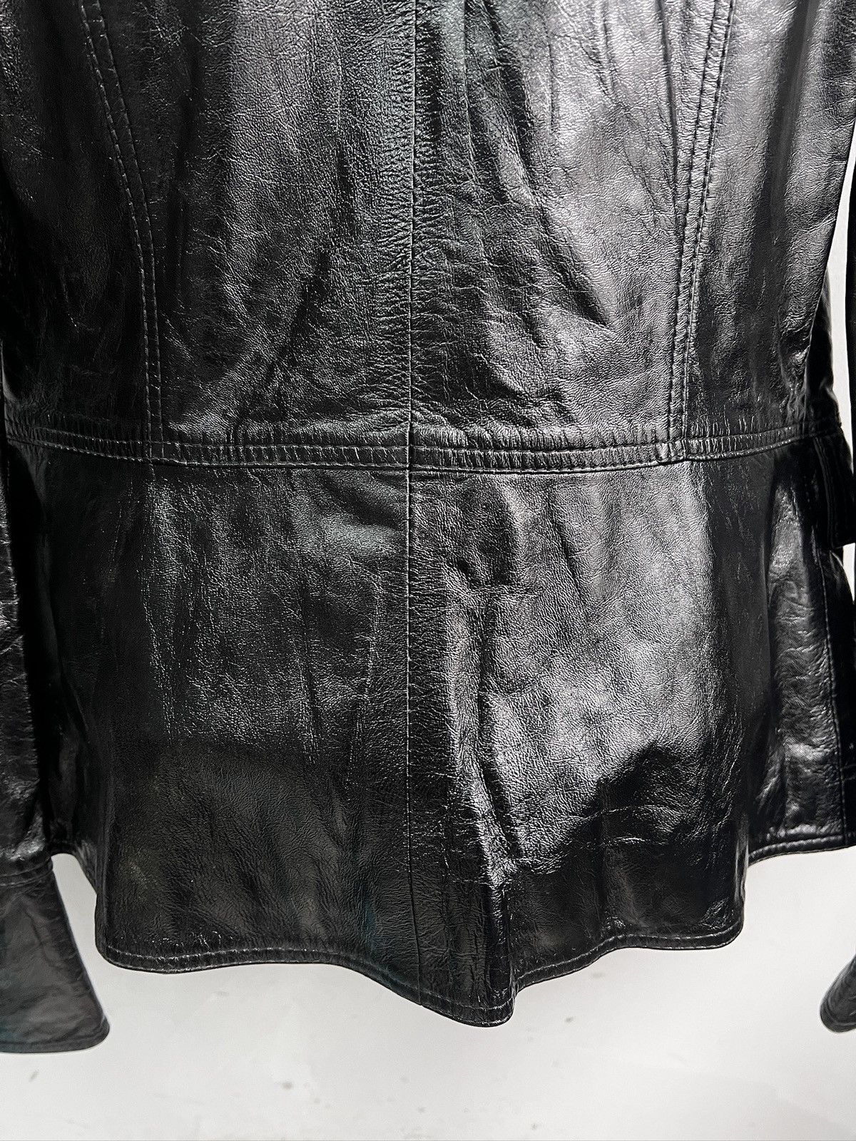 PPFM Rare leather officer napoleon jacket hype opium style Size US M / EU 48-50 / 2 - 11 Thumbnail