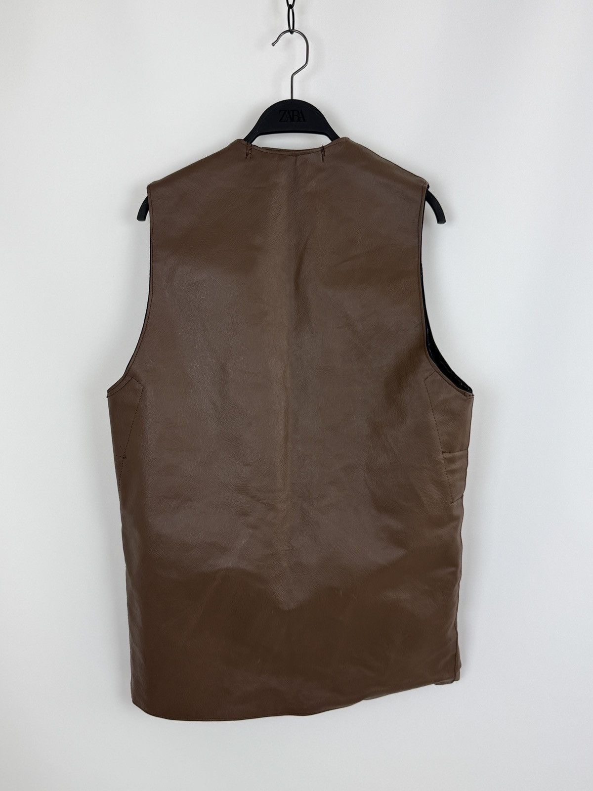 Vintage 60s 70s Vintage Jeltek Scotland PVC Jerkin Vest Size US S / EU 44-46 / 1 - 5 Thumbnail