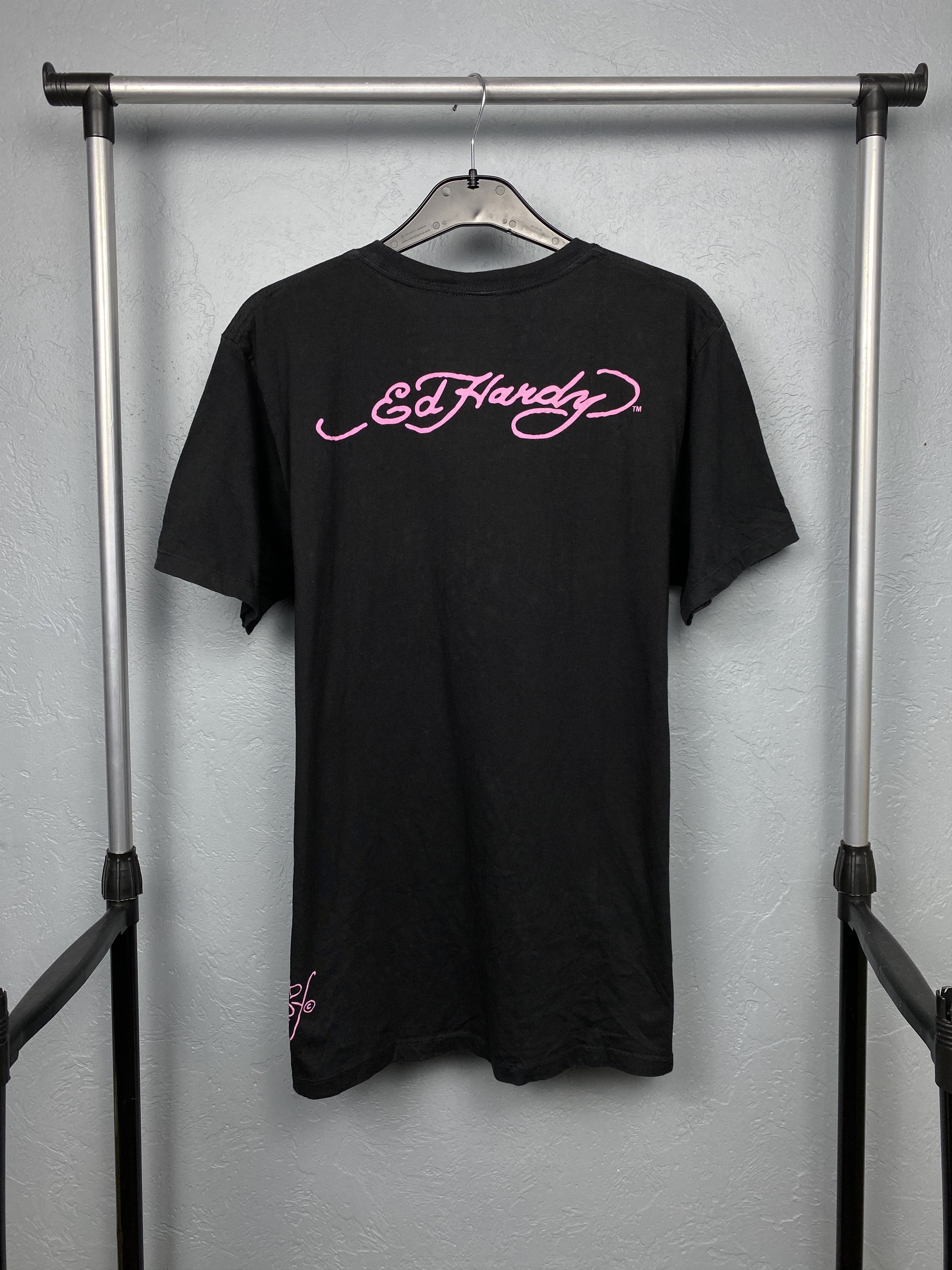 Christian Audigier Ed Hardy by Christian Audigier New York Vintage Mens T-Shirt Size US L / EU 52-54 / 3 - 6 Thumbnail