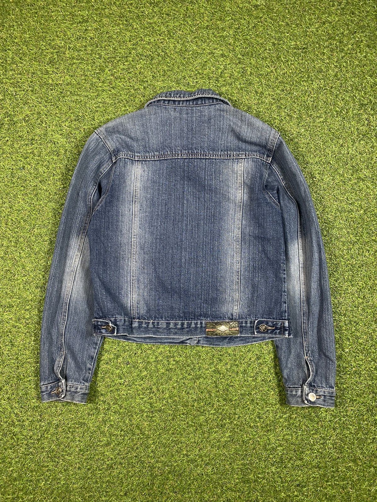 Japanese Brand × Vintage Vintage 90s Jeans jacket streetwear style japanese Size M / US 6-8 / IT 42-44 - 4 Thumbnail