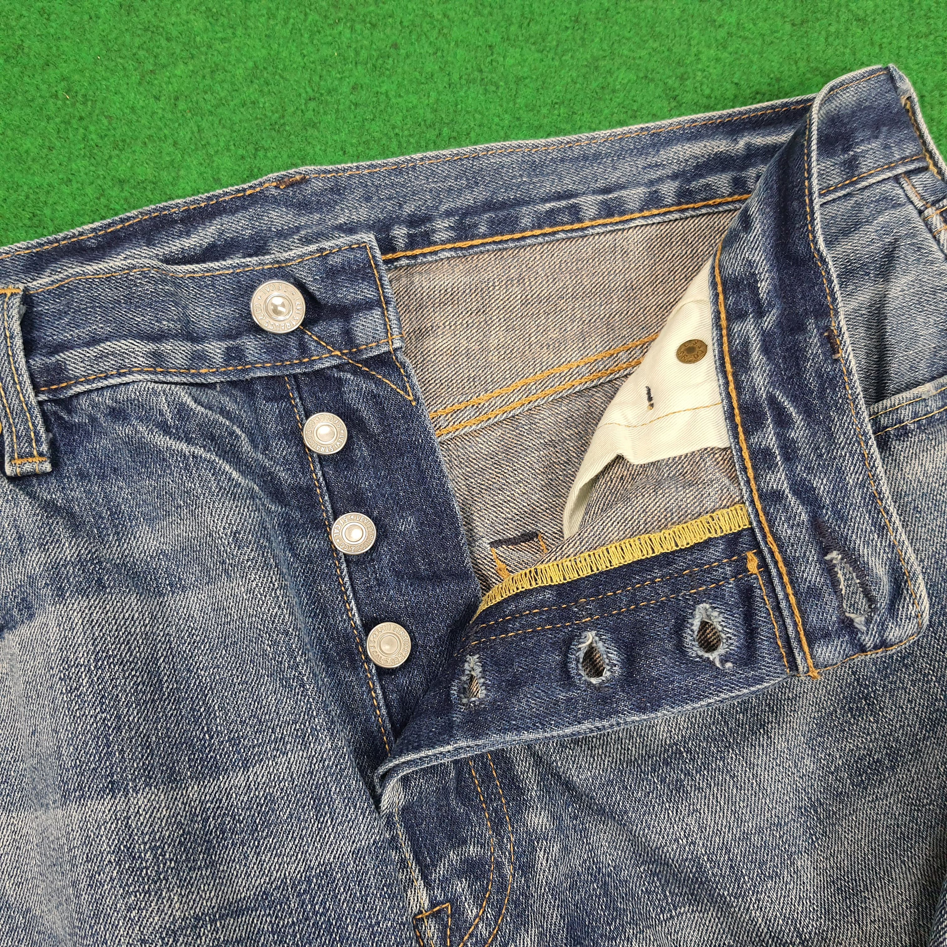 Levi's × Levi's Vintage Clothing × Vintage Vintage Levi's 501 Distressed Style Jeans Size US 34 / EU 50 - 6 Thumbnail