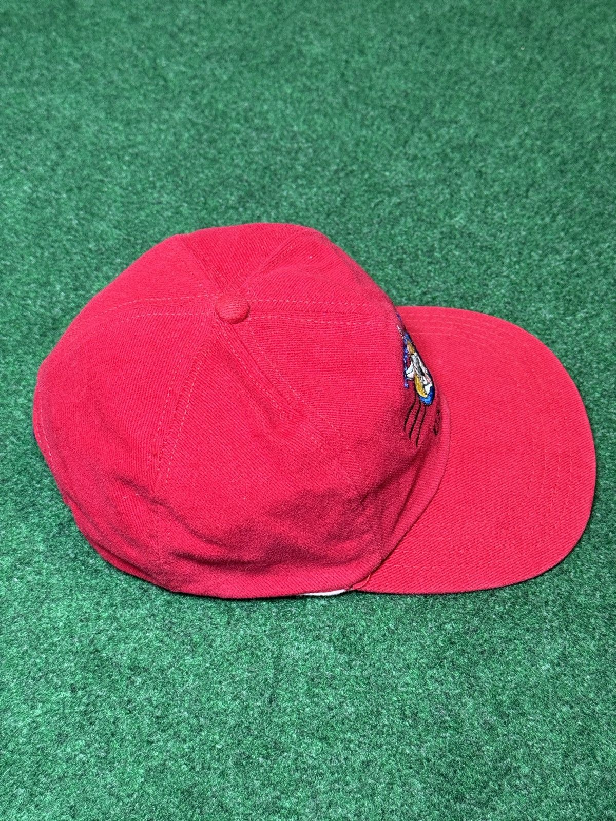 Vintage × Warner Bros Vintage 90s Looney Tunes Bugs Bunny Stamp U.S Mail Hat Size ONE SIZE - 2 Thumbnail