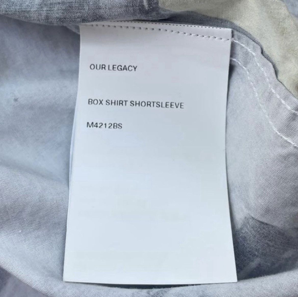 Our Legacy OUR LEGACY Box Shirt Shortsleeve Skeleton Print 44 Size US S / EU 44-46 / 1 - 8 Thumbnail