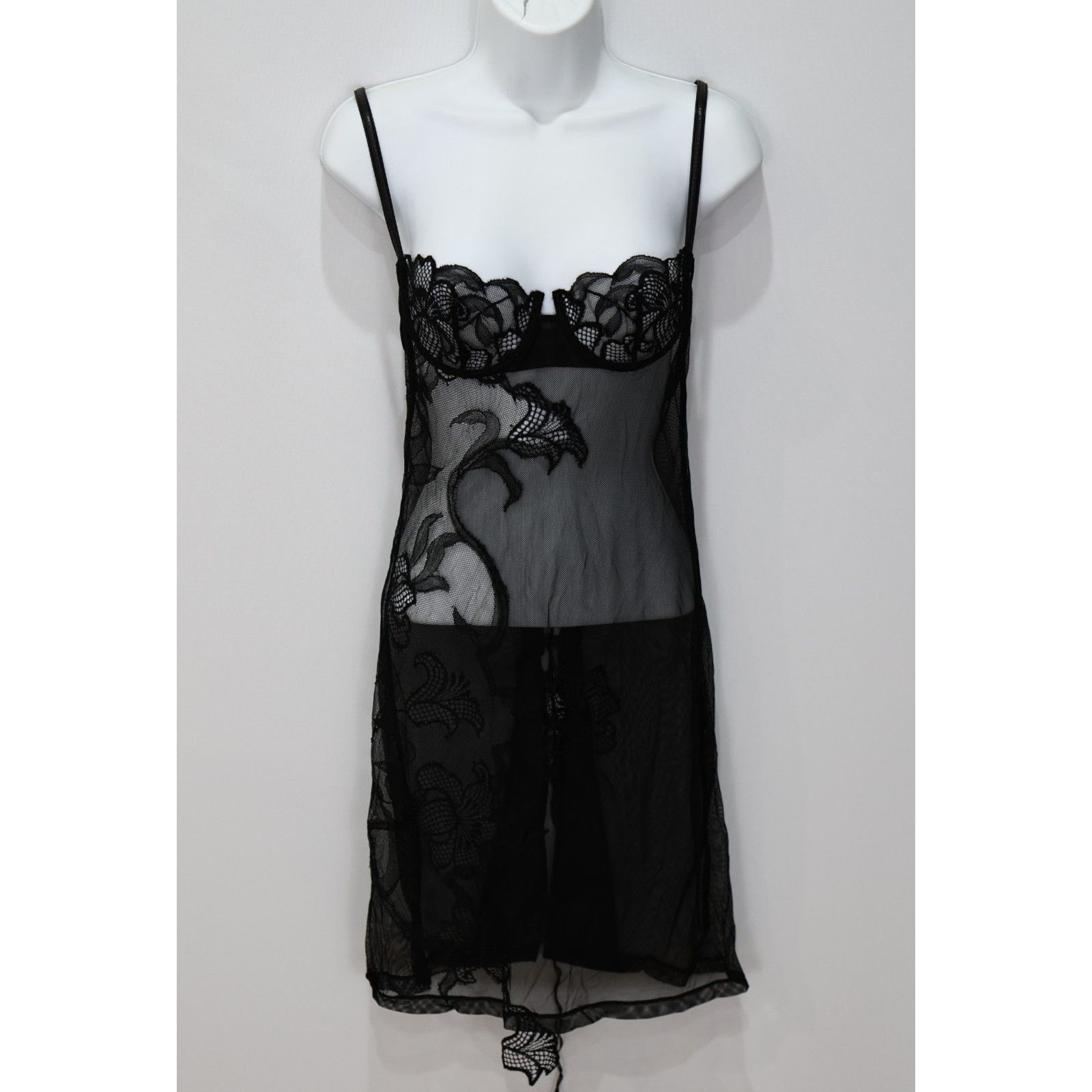 La Perla MARVEL BY LA PERLA Strappy Corset Back Nightdress Sz 36 Size M / US 6-8 / IT 42-44 - 1 Thumbnail