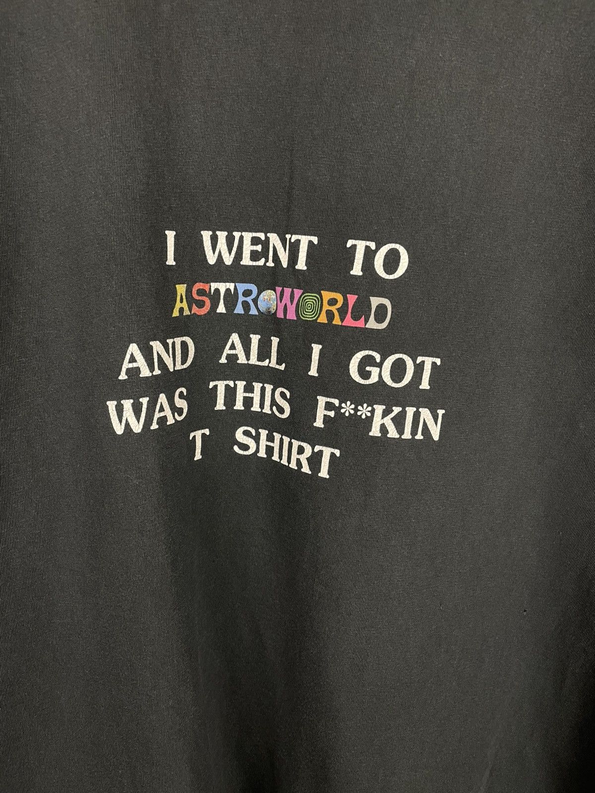 Travis Scott Astroworld Travis Scott merch tee t-shirt 2018 Size US XL / EU 56 / 4 - 10 Thumbnail