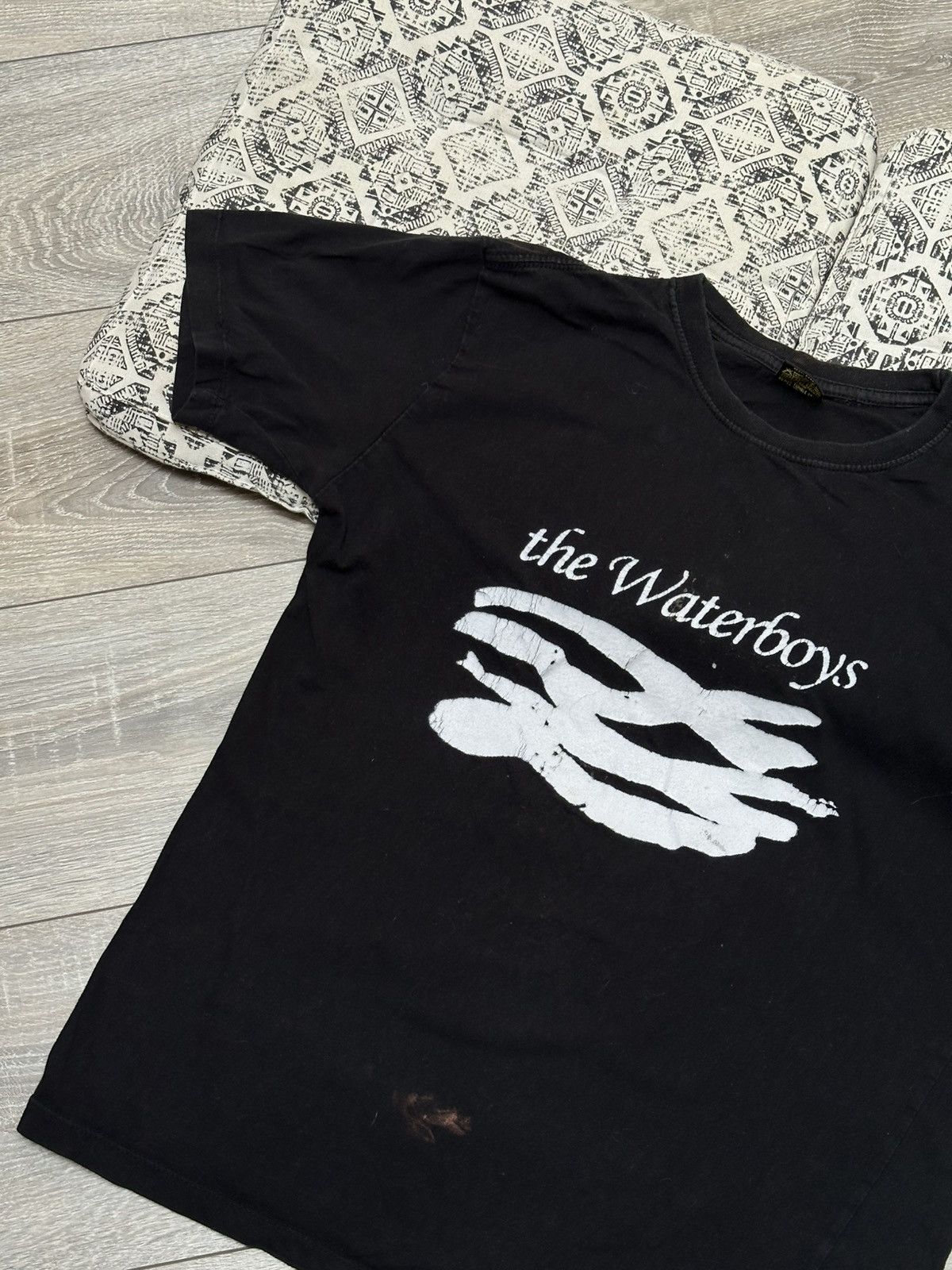 Band Tees The Waterboys Vintage Rock Band Tee Black Surf Size US M / EU 48-50 / 2 - 4 Thumbnail