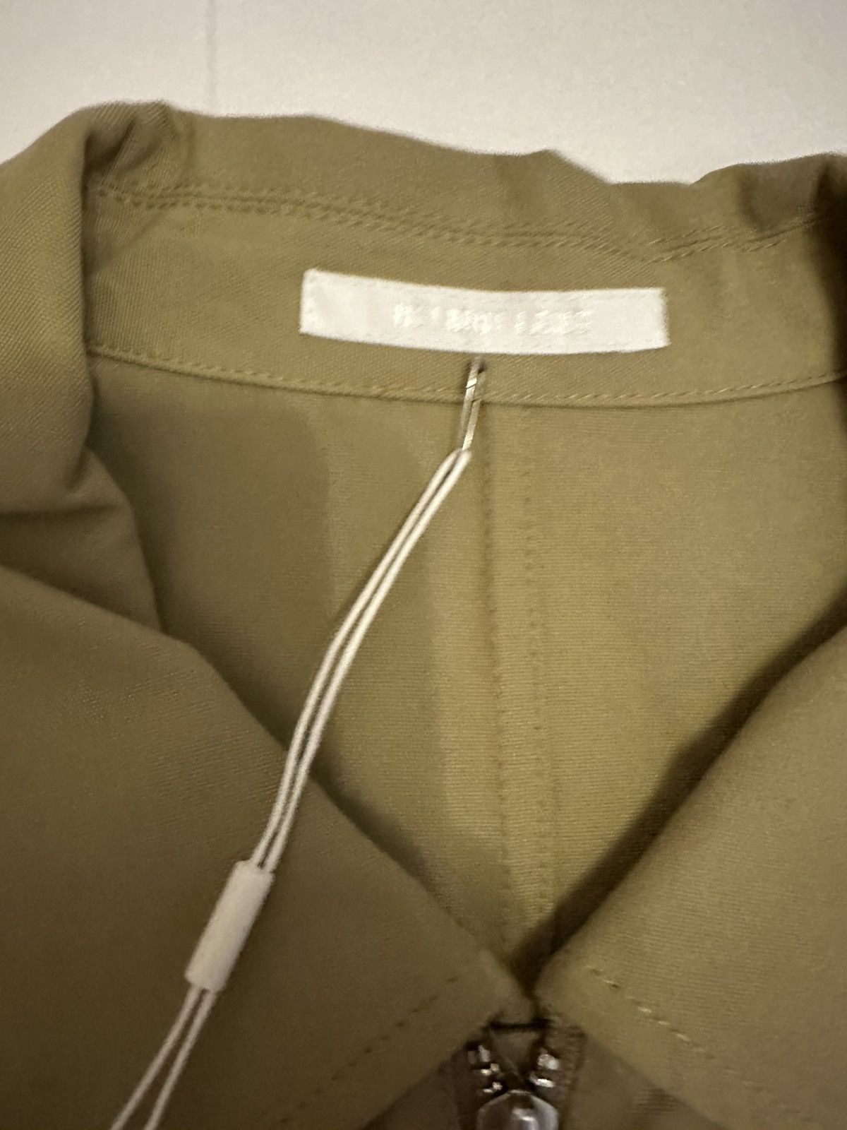 Helmut Lang Helmut Lang Zip Shirt S Beige Size US L / EU 52-54 / 3 - 6 Thumbnail