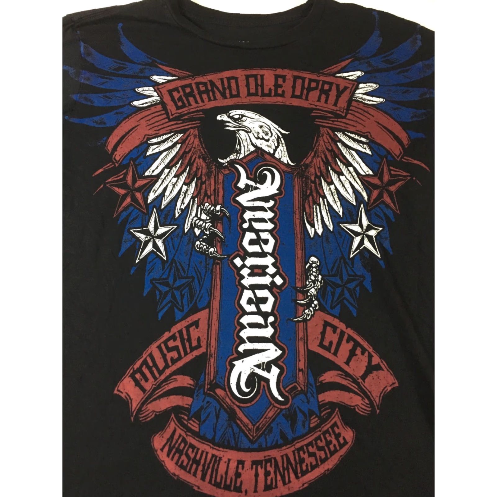 Vintage Grand Ole Opry Nashville T Shirt Sz S - Black Tee, Graphic Tee, Men, Red Chapter, T-Shirt, Short Sleeve, Size S, EUC Size US S / EU 44-46 / 1 - 2 Thumbnail