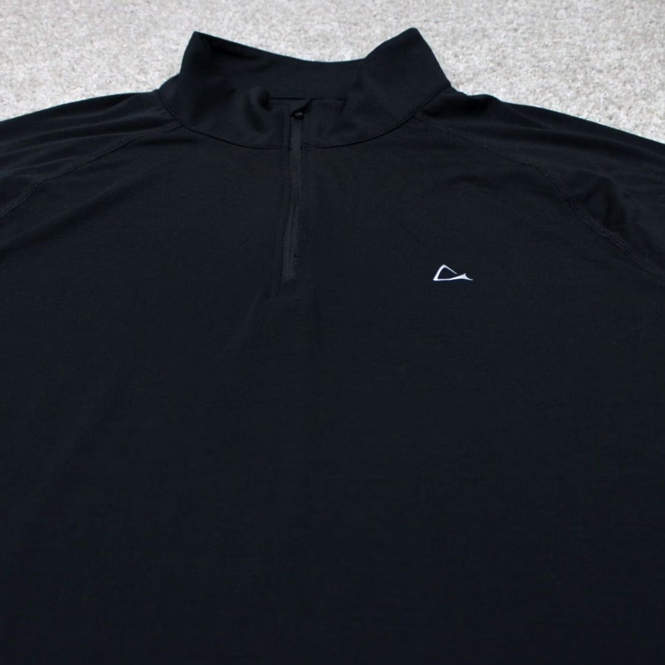 Vintage Paradox Sweatshirt Mens XL Black 1/4 Zip Poly/Merino Wool L/S Stretch Shirt Size US XL / EU 56 / 4 - 4 Thumbnail