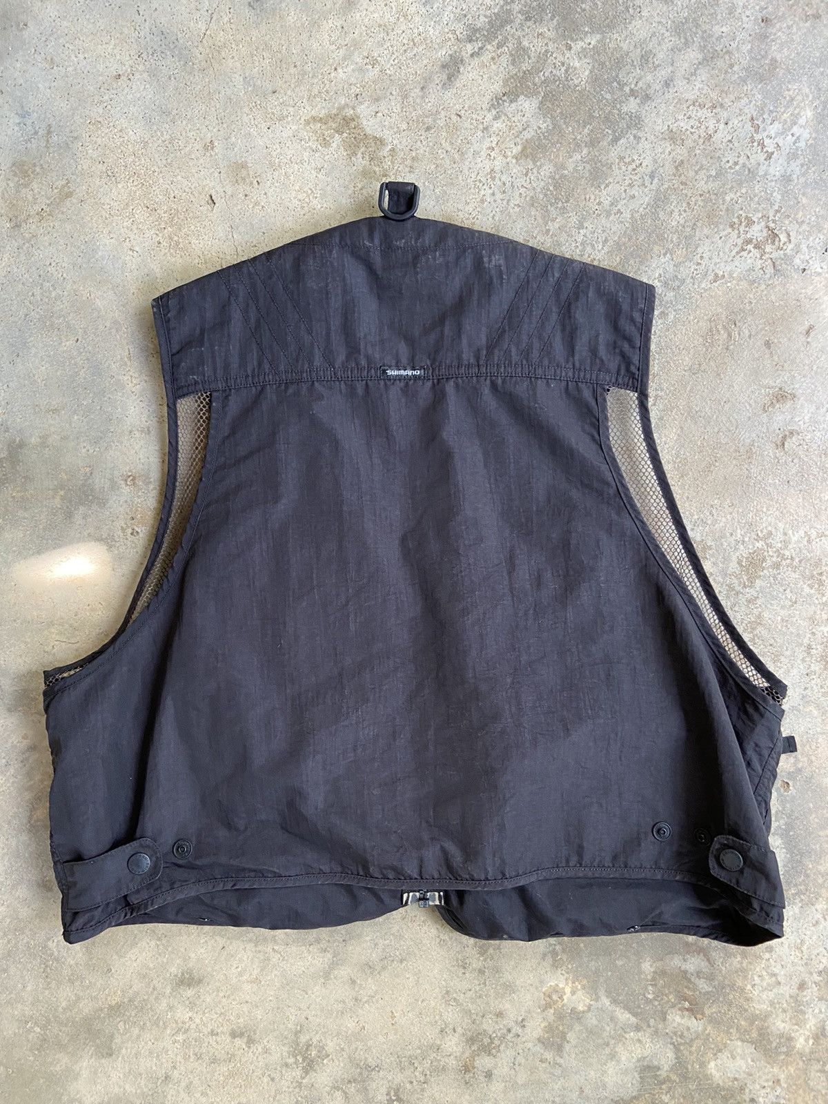 Japanese Brand Vintage SHIMANO tactical multiple pocket vest Size US L / EU 52-54 / 3 - 2 Thumbnail
