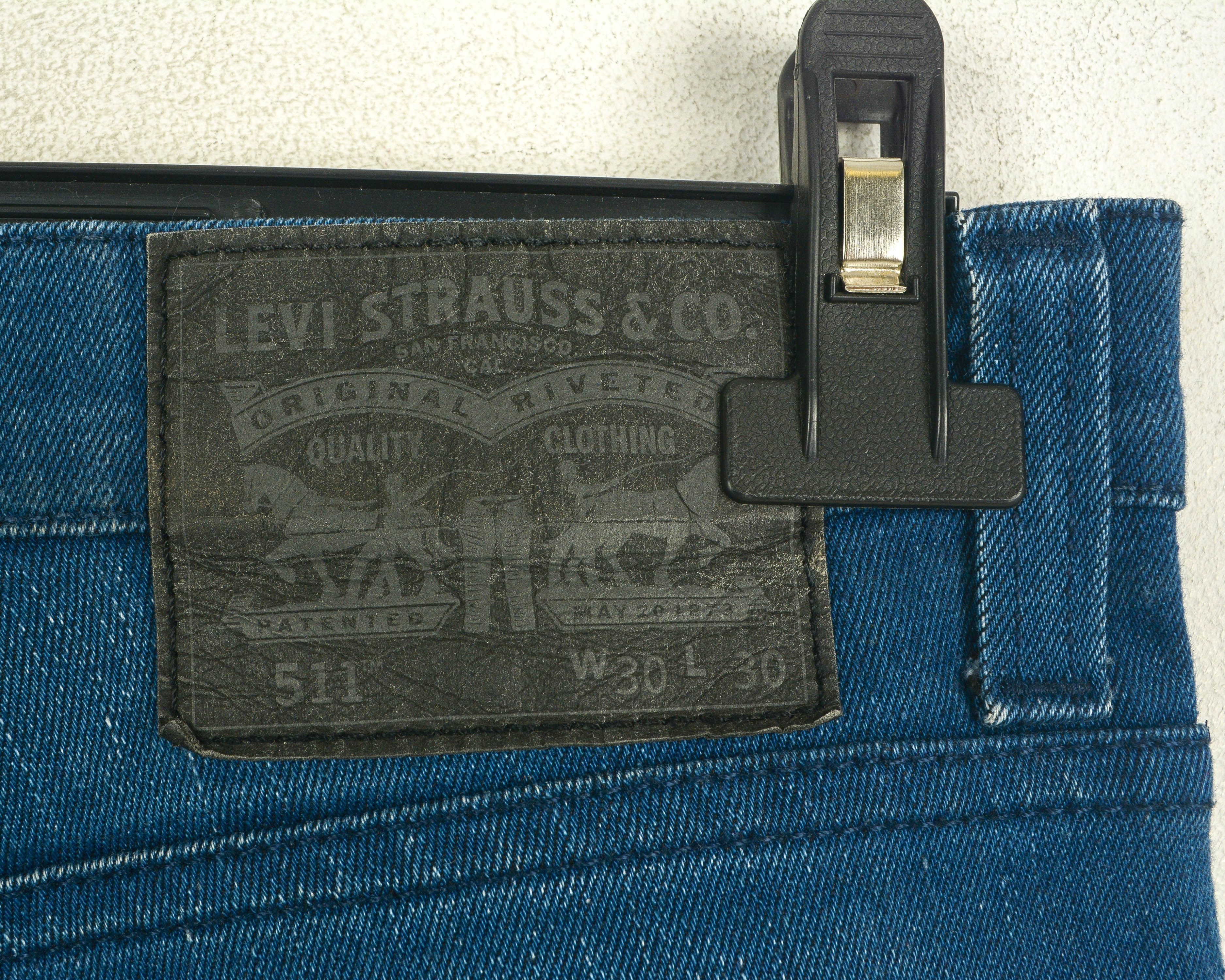 Levi's 511 Mens W30 L30 Skinny Jeans Denim Pants Trousers Size US 30 / EU 46 - 4 Thumbnail