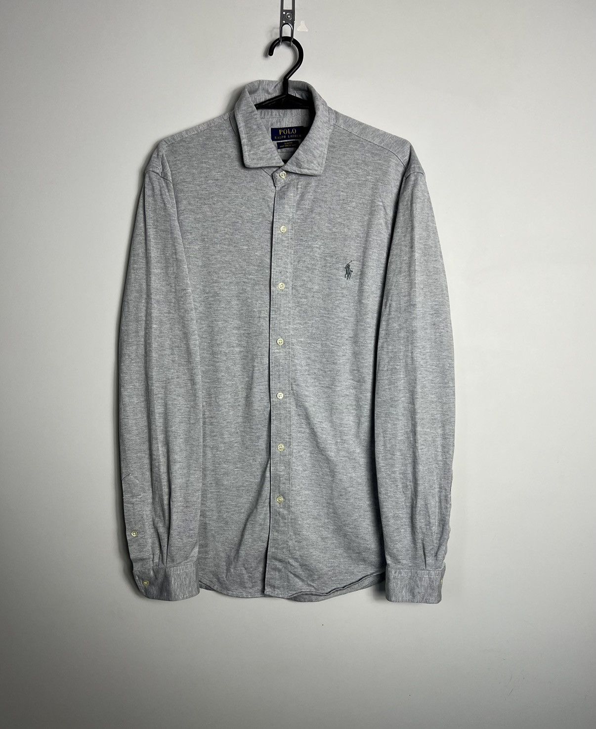Polo Ralph Lauren Shirt Polo Ralph Lauren Slim Fit Knit Dress Shirt Size US L / EU 52-54 / 3 - 1 Thumbnail