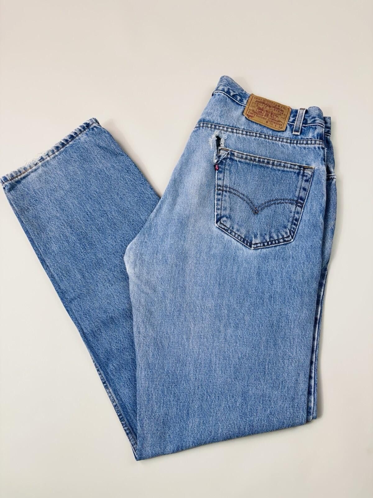 Levi's Vintage Men’s Levi's 550 relaxed fit tapered leg jeans 36x34 Size US 36 / EU 52 - 1 Thumbnail