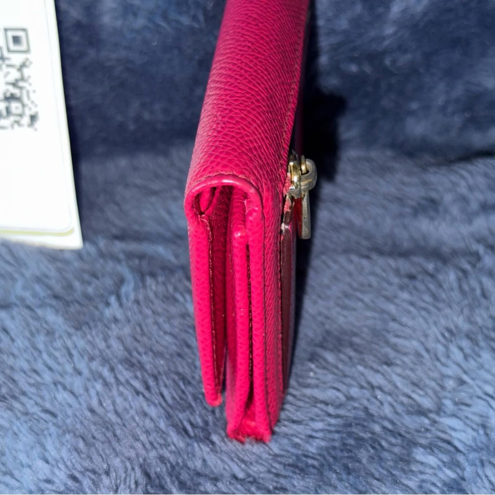 Dolce & Gabbana Dolce & Gabbana Dauphine French-flap Fuchsia Leather Wallet Size ONE SIZE - 2 Thumbnail