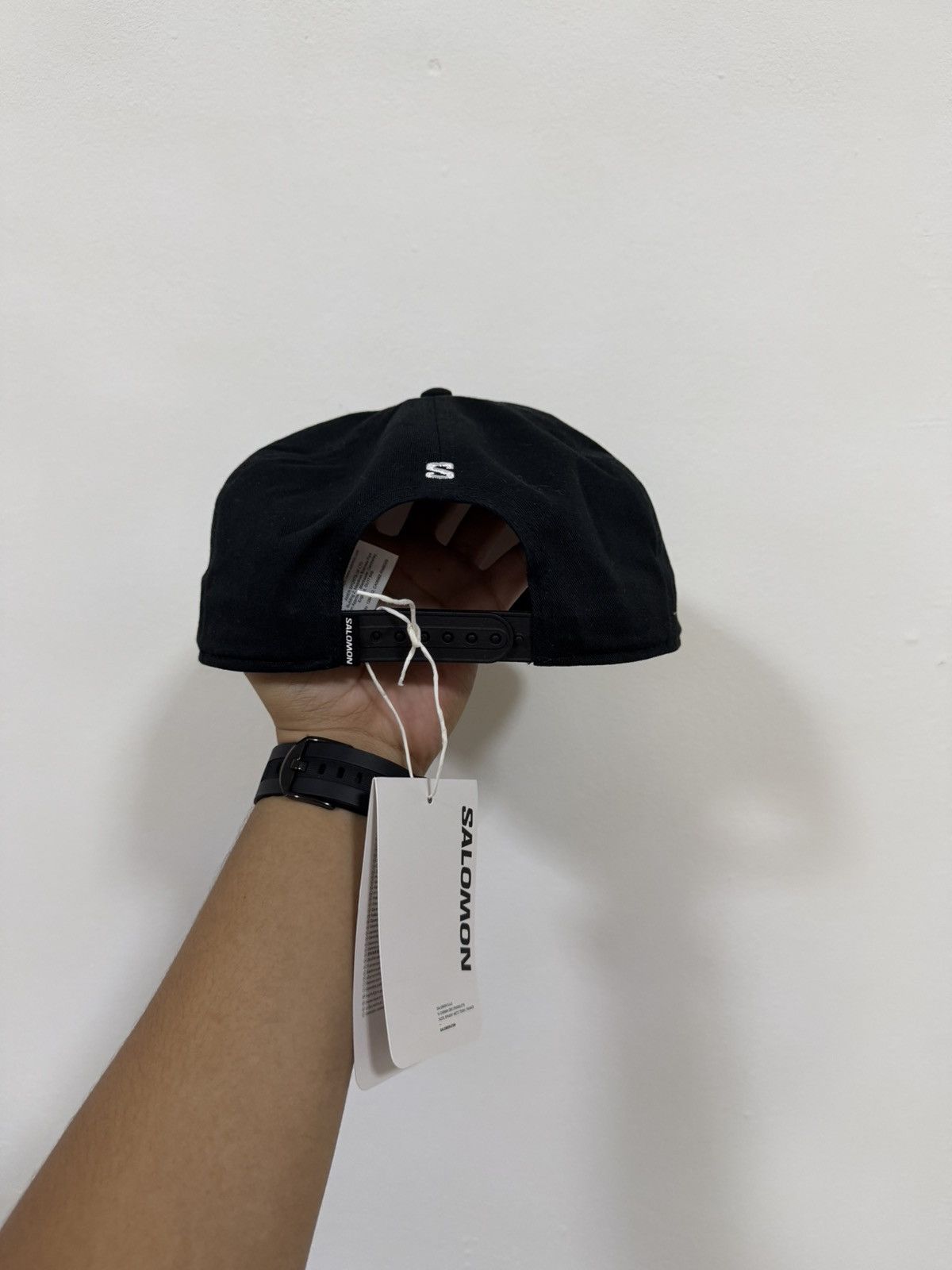 Salomon Brand new Salomon black cap Logo Size ONE SIZE - 5 Thumbnail