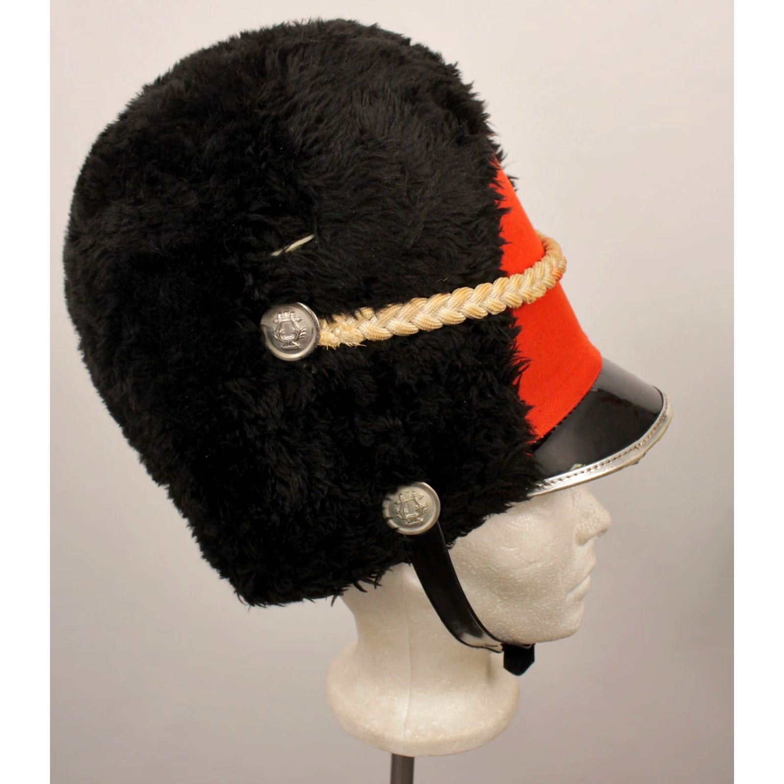 Vintage VINTAGE Men's VTG Aztec New Mexico Fuzzy Marching Band Hat Sz 7 1/4 Size ONE SIZE - 6 Thumbnail