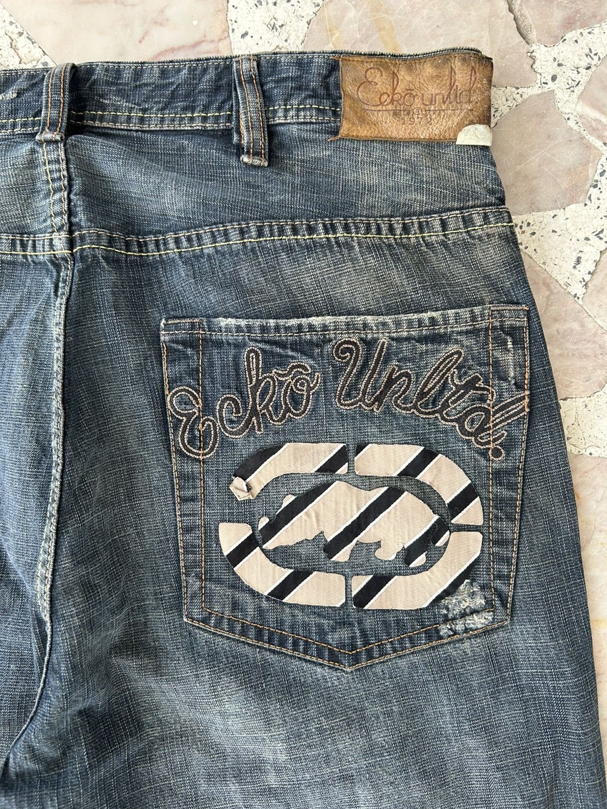 Ecko Unltd. Ecko Ultd Baggy Fit Denim Jeans Size US 32 / EU 48 - 12 Thumbnail