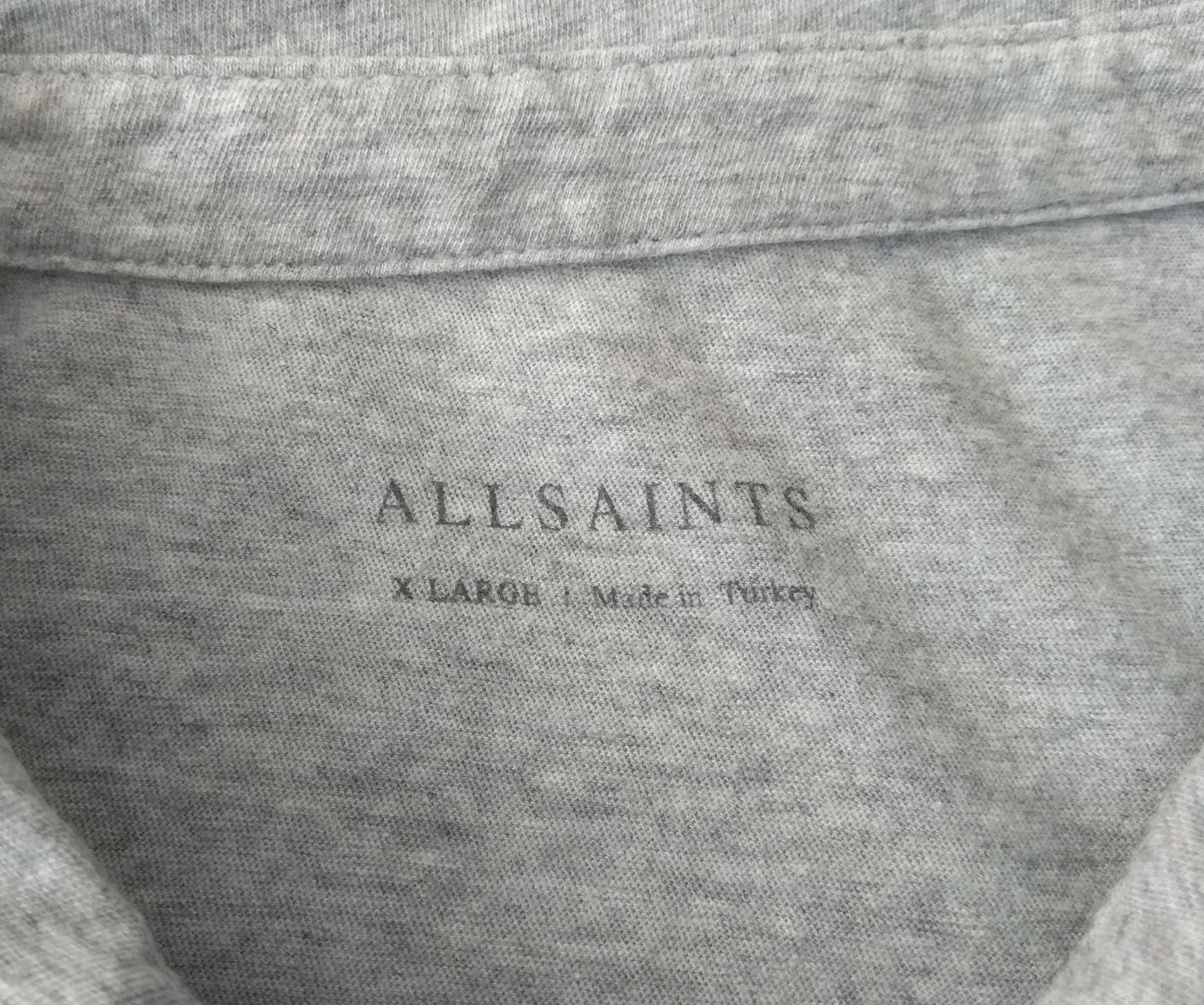 Allsaints AllSaints Rufus Polo Tee T Shirt size XL Size US XL / EU 56 / 4 - 7 Thumbnail
