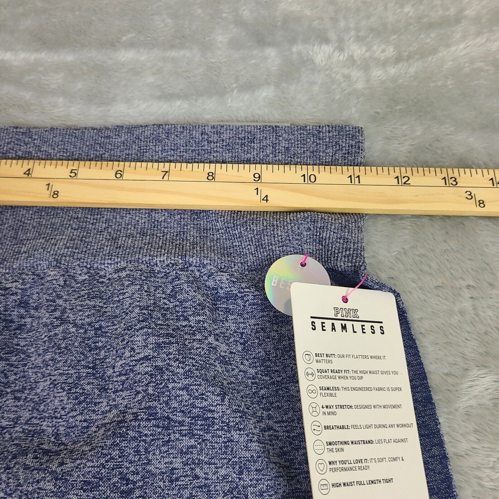 Victoria's Secret Pink Victorias Secret Legging Womens Small Gray Seamless Act Size 28" / US 6 / IT 42 - 5 Thumbnail
