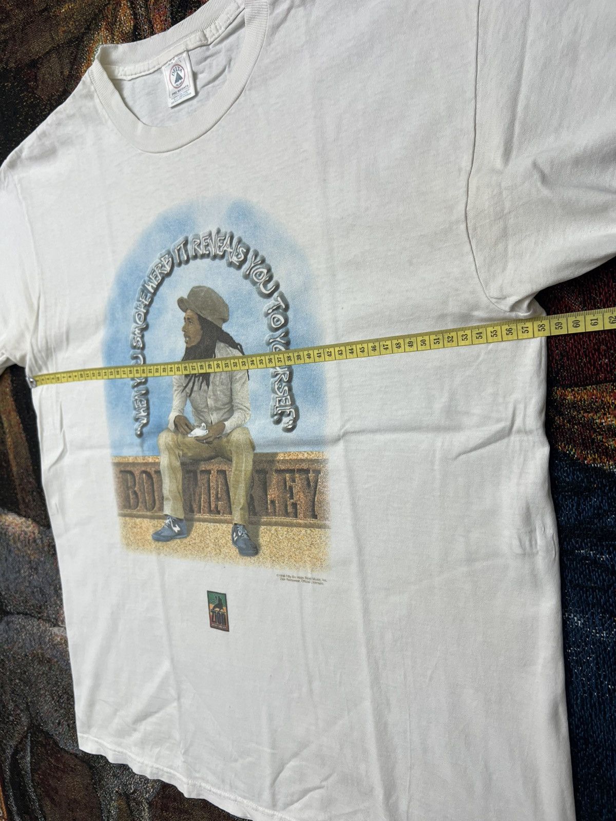 Bob Marley Vintage '98 Bob Marley Portrait Tee Size US L / EU 52-54 / 3 - 9 Thumbnail