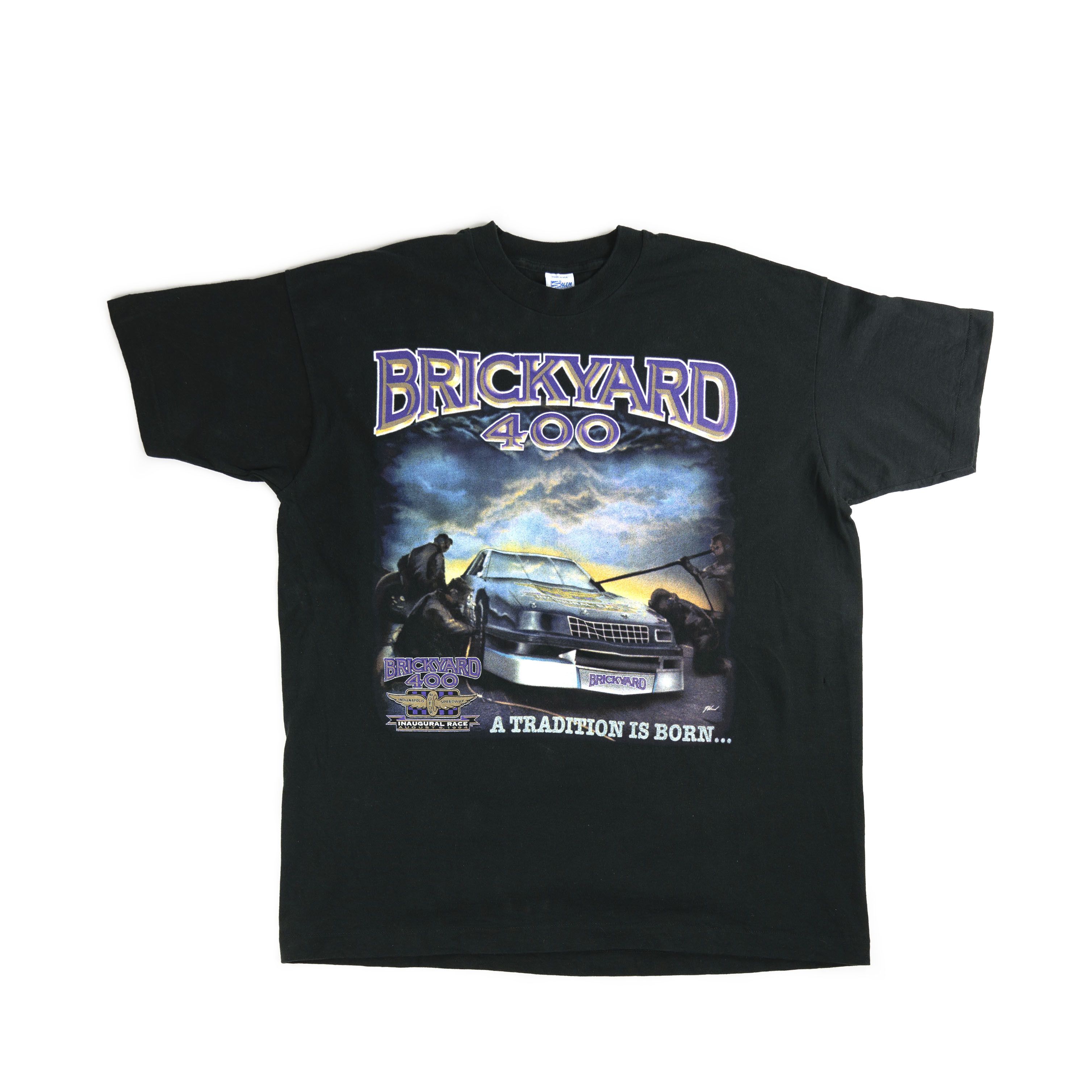 NASCAR × Vintage Vintage 1994 Nascar Brickyard 400 Tee Shirt Size US XL / EU 56 / 4 - 1 Thumbnail