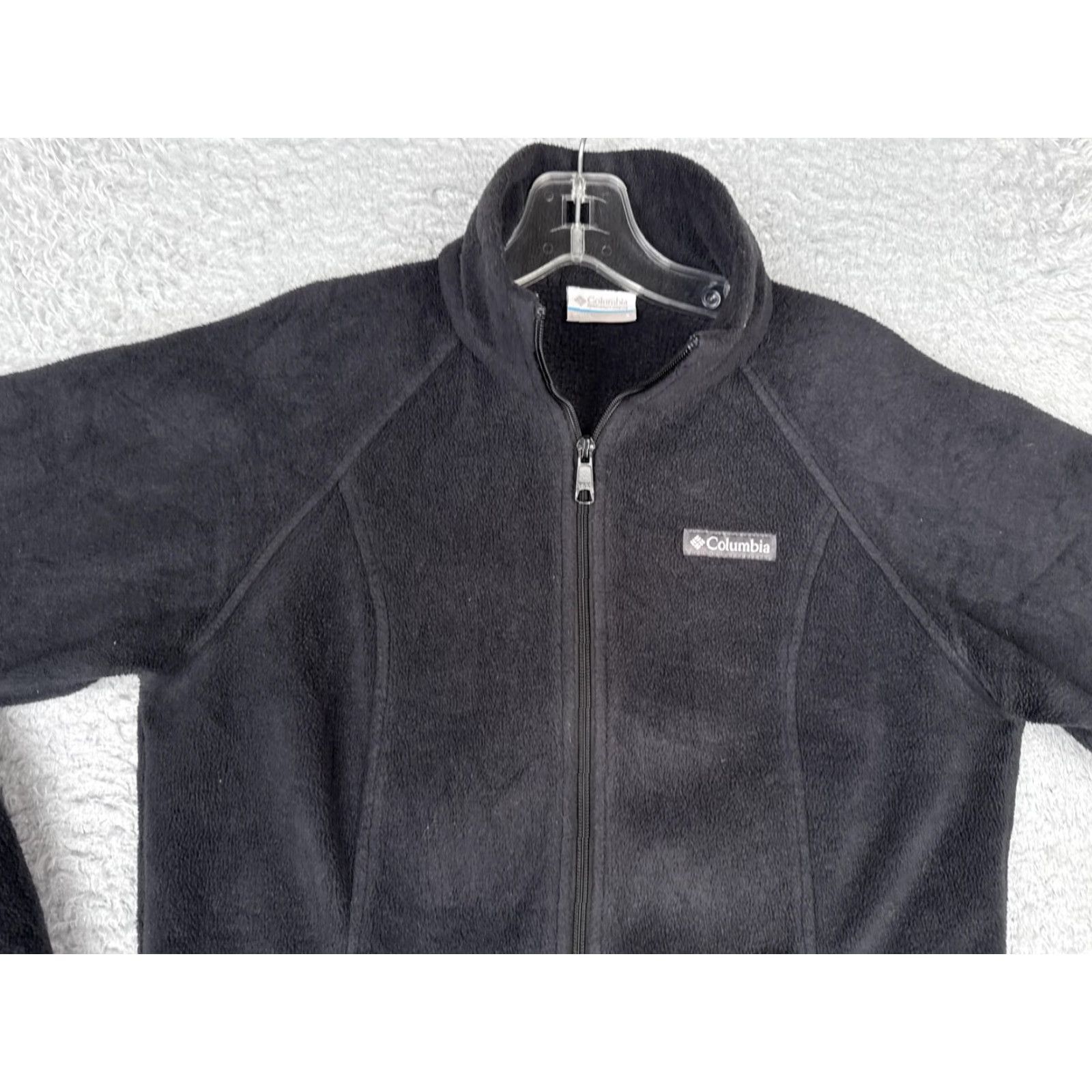 Vintage Columbia Fleece Jacket Womens Small Black Full Zip Outdoor Hiking Warm Size S / US 4 / IT 40 - 7 Thumbnail