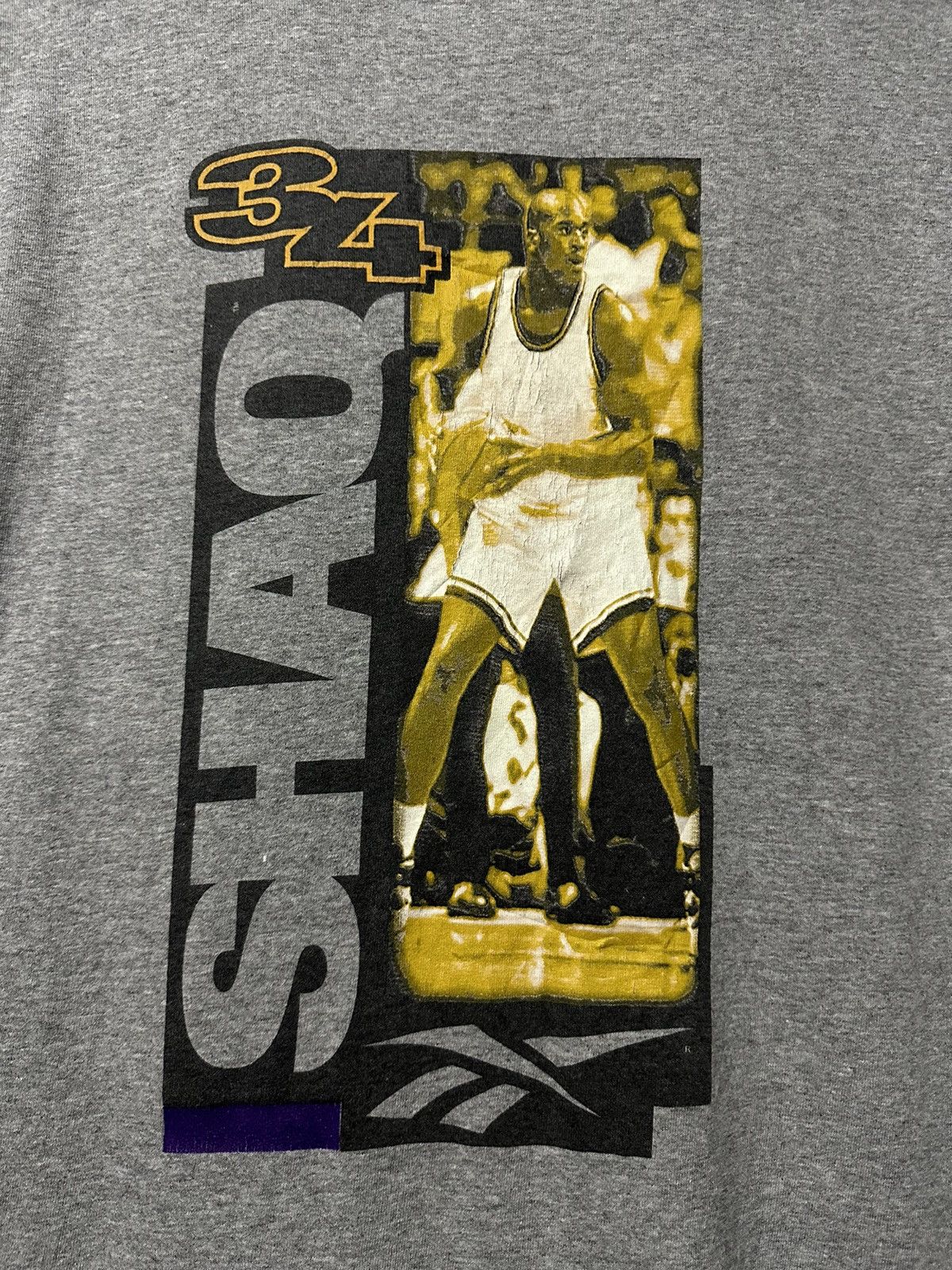 NBA × Reebok × Vintage Vintage 90s Reebok Shaq Nba Tee Size US M / EU 48-50 / 2 - 2 Thumbnail