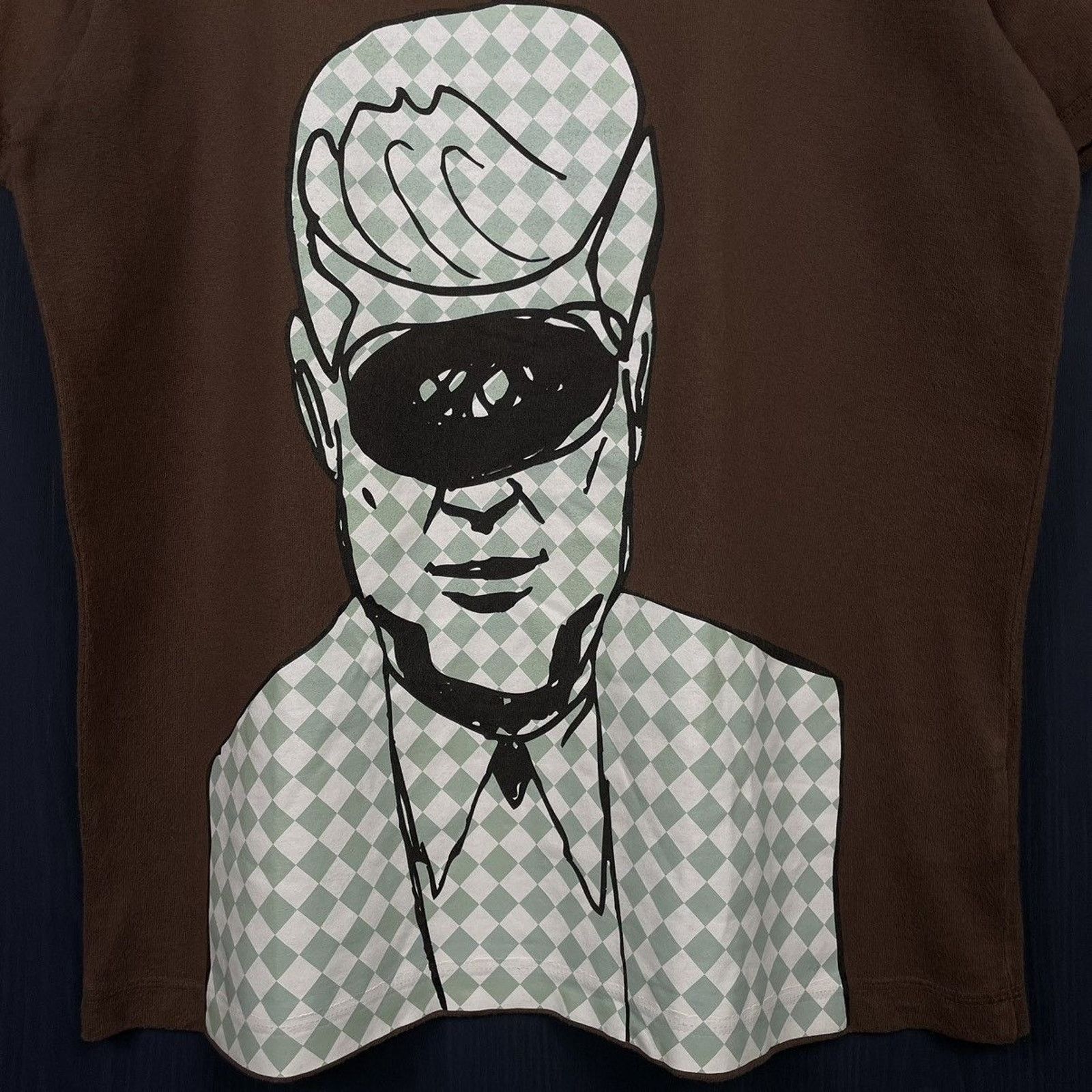 Japanese Brand × Undercover × Vintage 🇯🇵2001 UNDERCOVER D.A.V.F Kennedy T Size US L / EU 52-54 / 3 - 2 Thumbnail