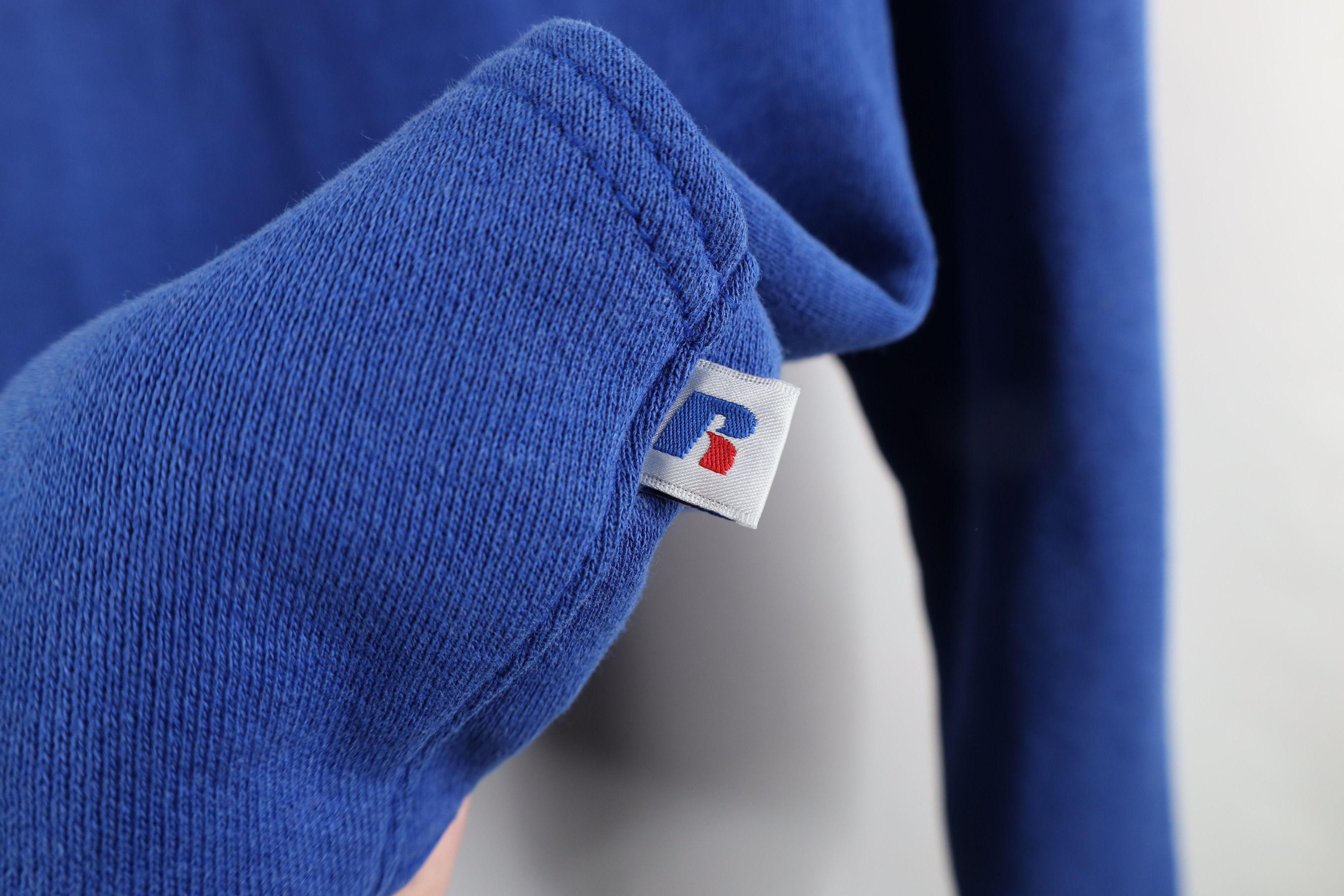 Russell Athletic × Vintage Vintage 90s Russell Athletic Spell Out Findlay Ohio Hoodie Size US M / EU 48-50 / 2 - 9 Thumbnail