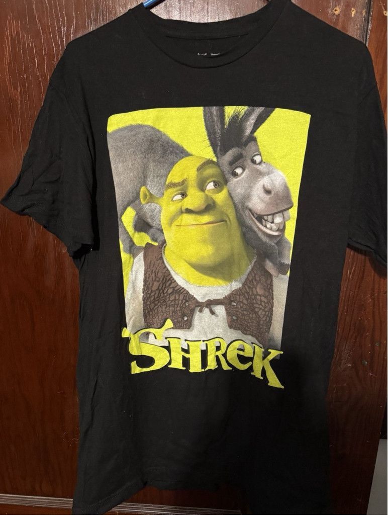 The Unbranded Brand Shrek T-Shirt Black Men's Size L Size US L / EU 52-54 / 3 - 1 Thumbnail
