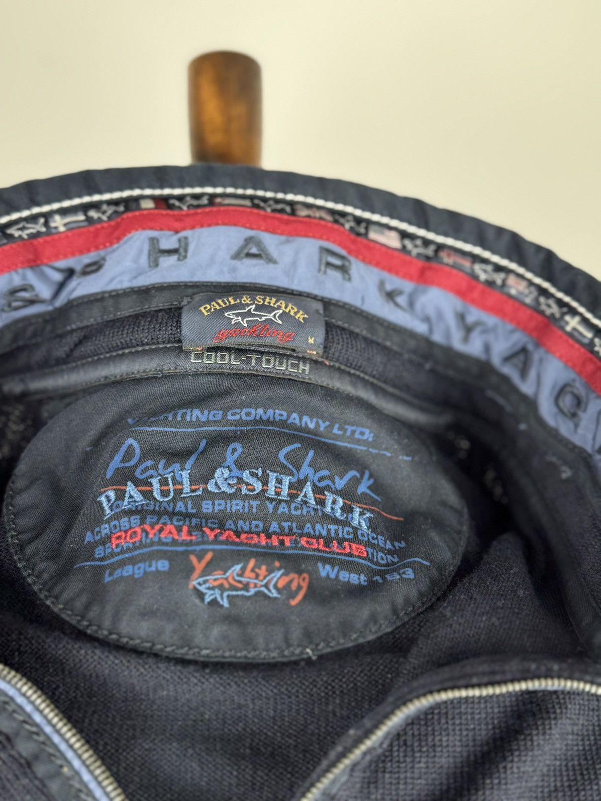 Paul & Shark × Vintage Men’s Vintage Paul Shark Half Zip Wool Sweater Pullover Size US M / EU 48-50 / 2 - 7 Thumbnail