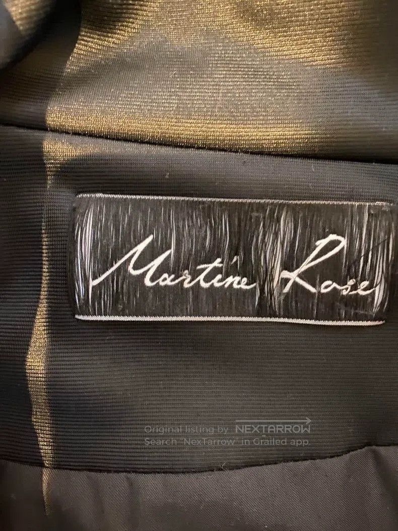 Martine Rose Martine Rose Black sports jacket Size US M / EU 48-50 / 2 - 5 Thumbnail