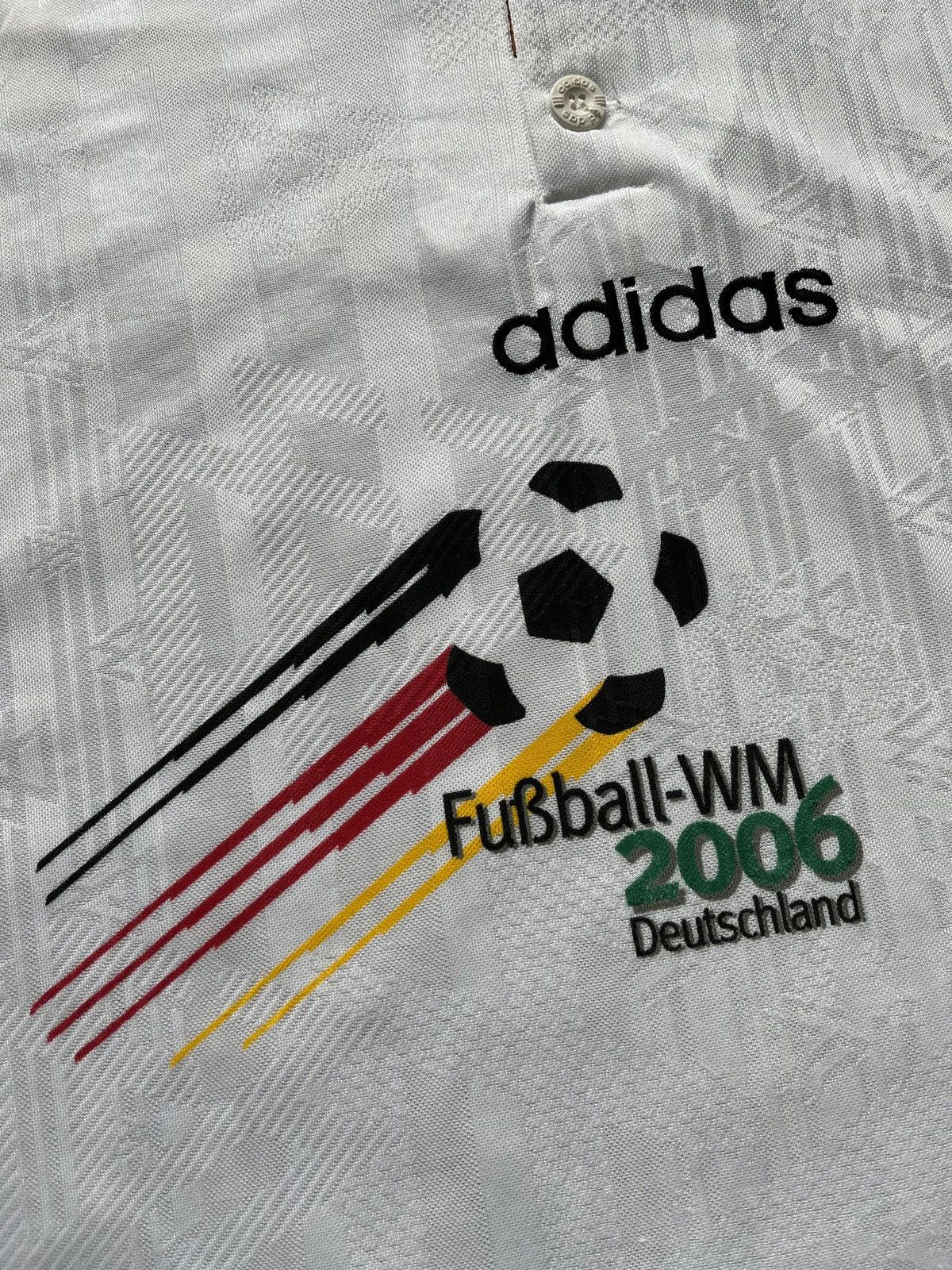Adidas Adidas 1996-98 Germany WM2006 Promo Home Shirt Jersey Size US XXL / EU 58 / 5 - 9 Thumbnail