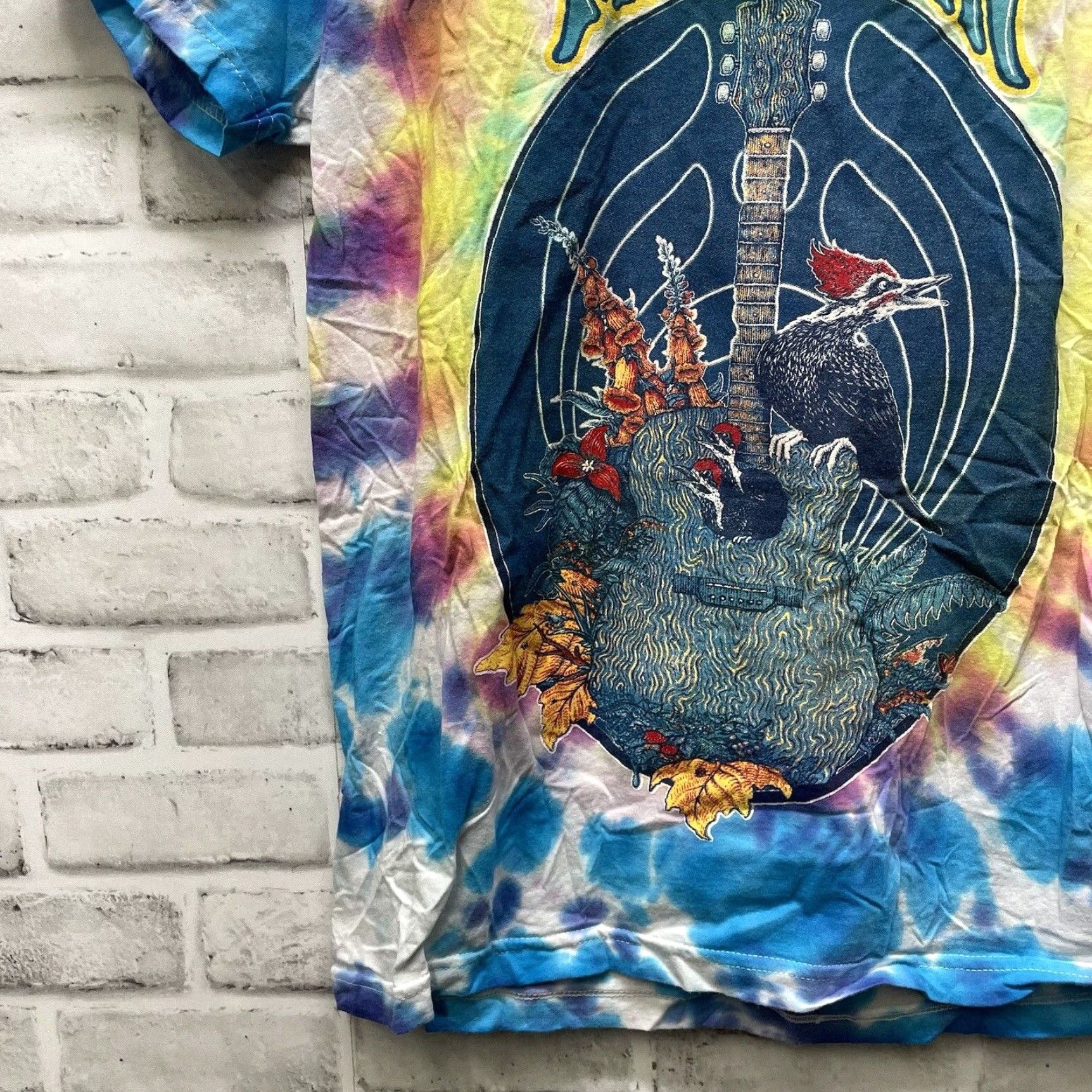 Gildan Concert Graphic Tie-Dye Gildan Cotton T-Shirt Mens Small Multicolor Summer Size US S / EU 44-46 / 1 - 3 Thumbnail