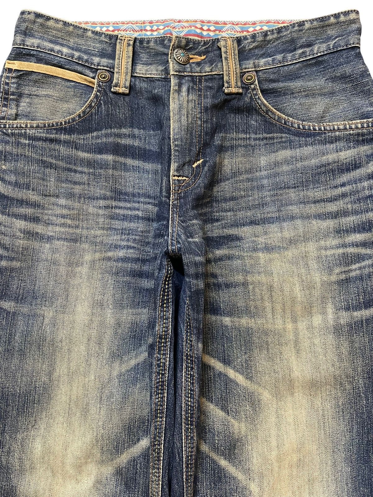 Edwin Edwin XV Exclusive Vintage Mud Wash Clawmark Wide Leg Jeans Size US 32 / EU 48 - 3 Thumbnail