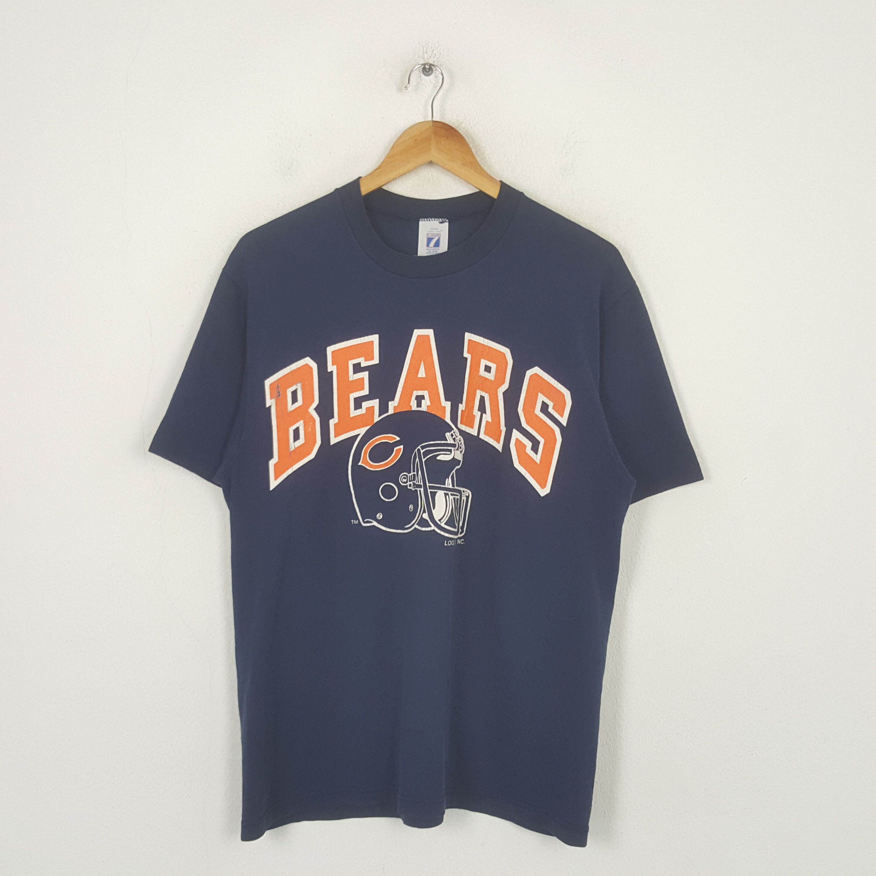 Logo 7 Vintage Logo 7 Bears Football Team Tshirt C294N56 Size US L / EU 52-54 / 3 - 1 Thumbnail