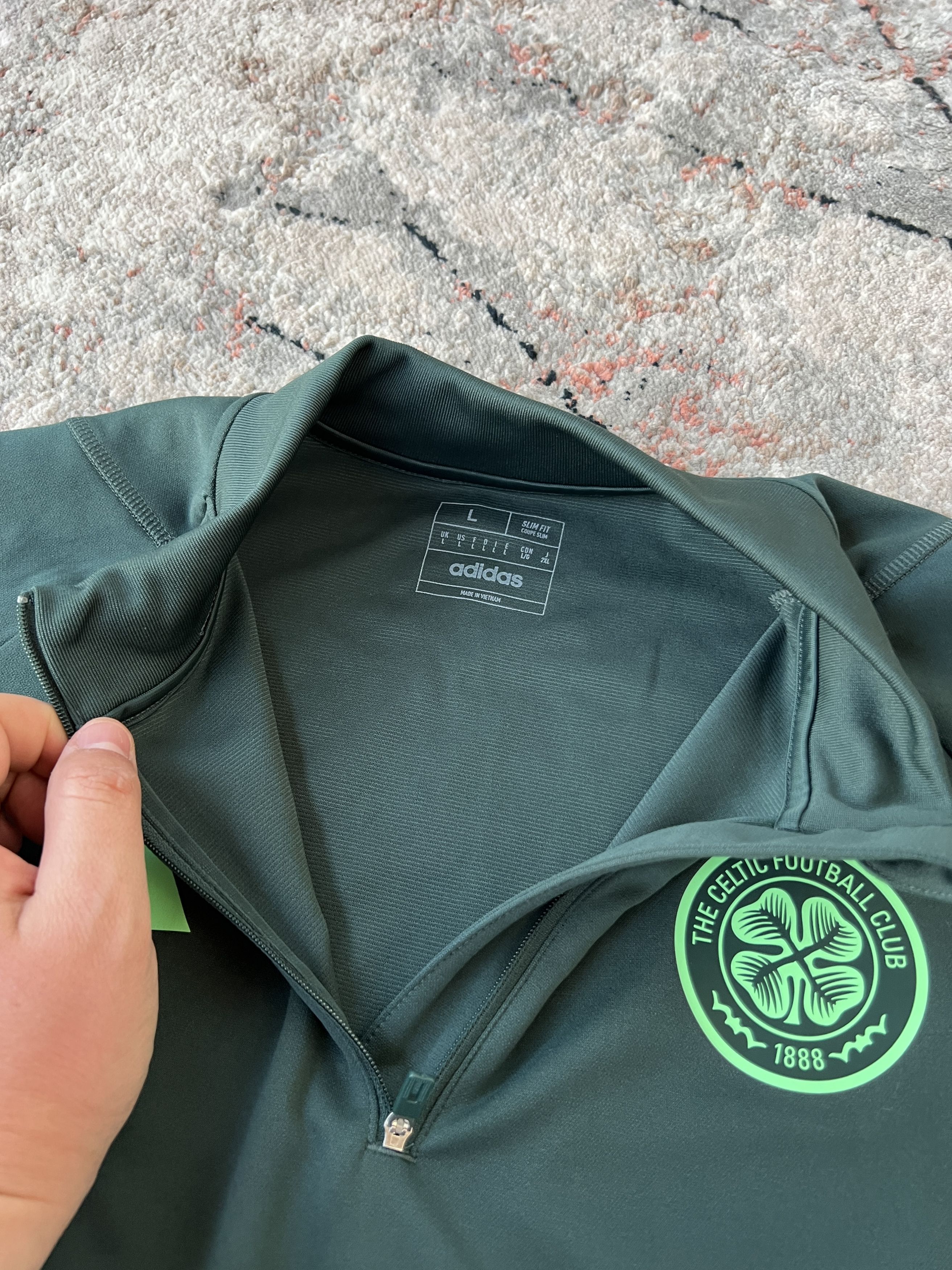 Adidas Adidas Celtic Football Club Training Long Sleeve Size US L / EU 52-54 / 3 - 4 Thumbnail